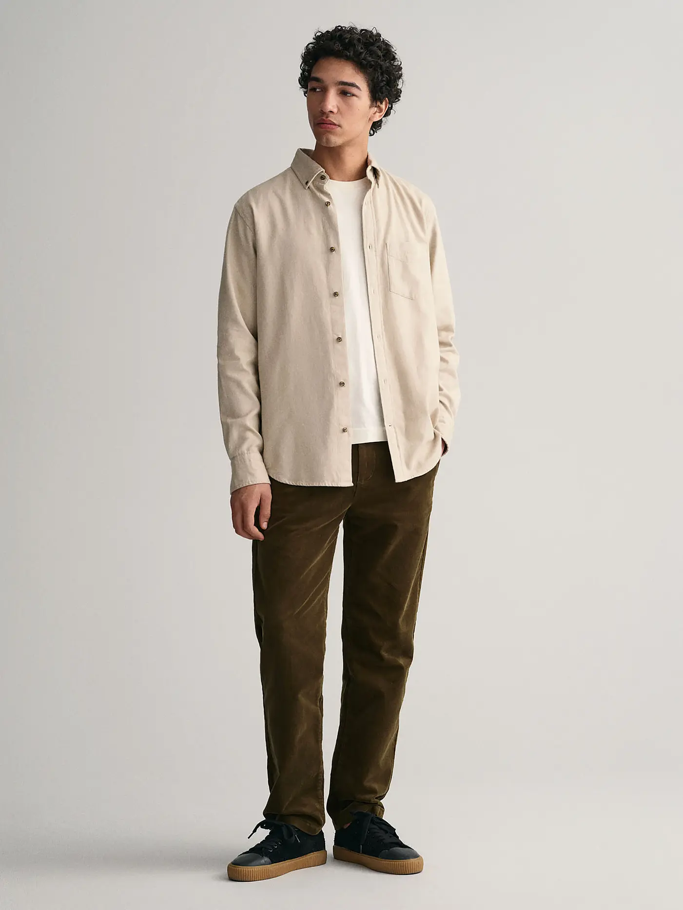 GANT | Hemd Regular Fit  | beige
