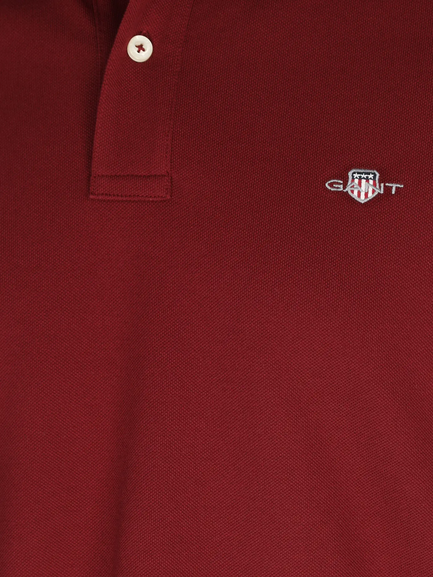 GANT | Poloshirt Regular Fit | dunkelrot