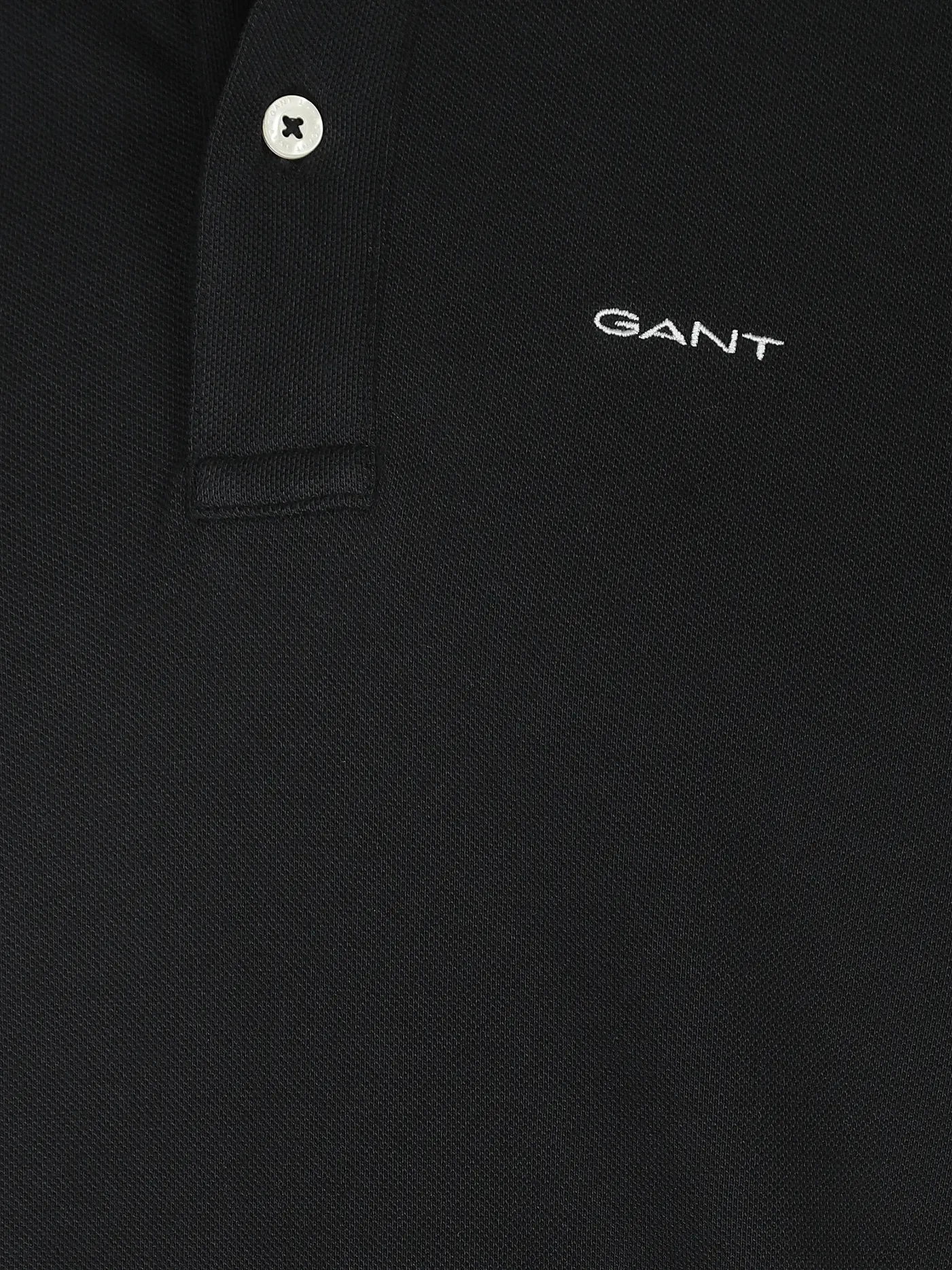 GANT | Poloshirt Regular Fit | schwarz