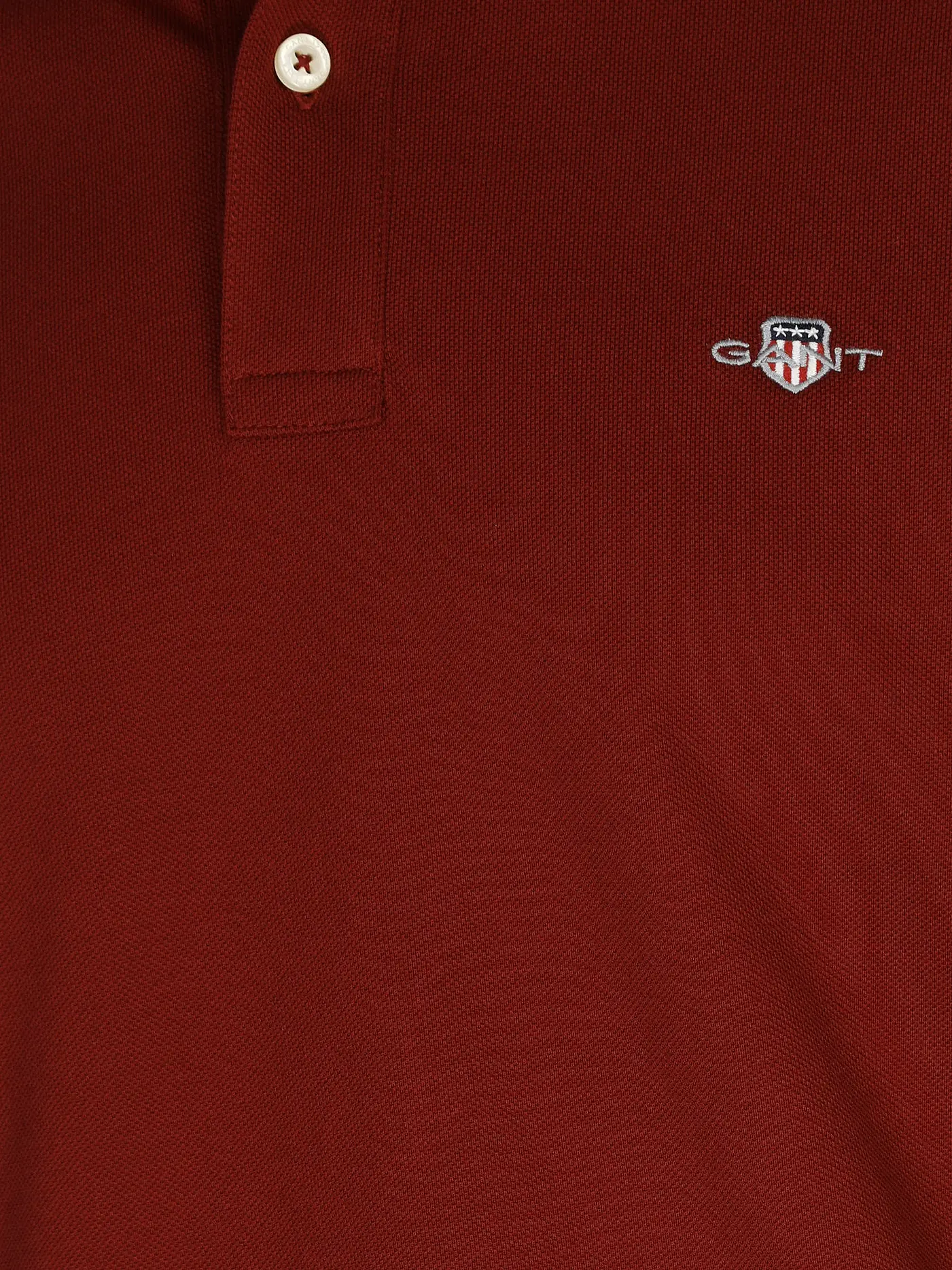 GANT | Poloshirt Slim Fit | dunkelrot