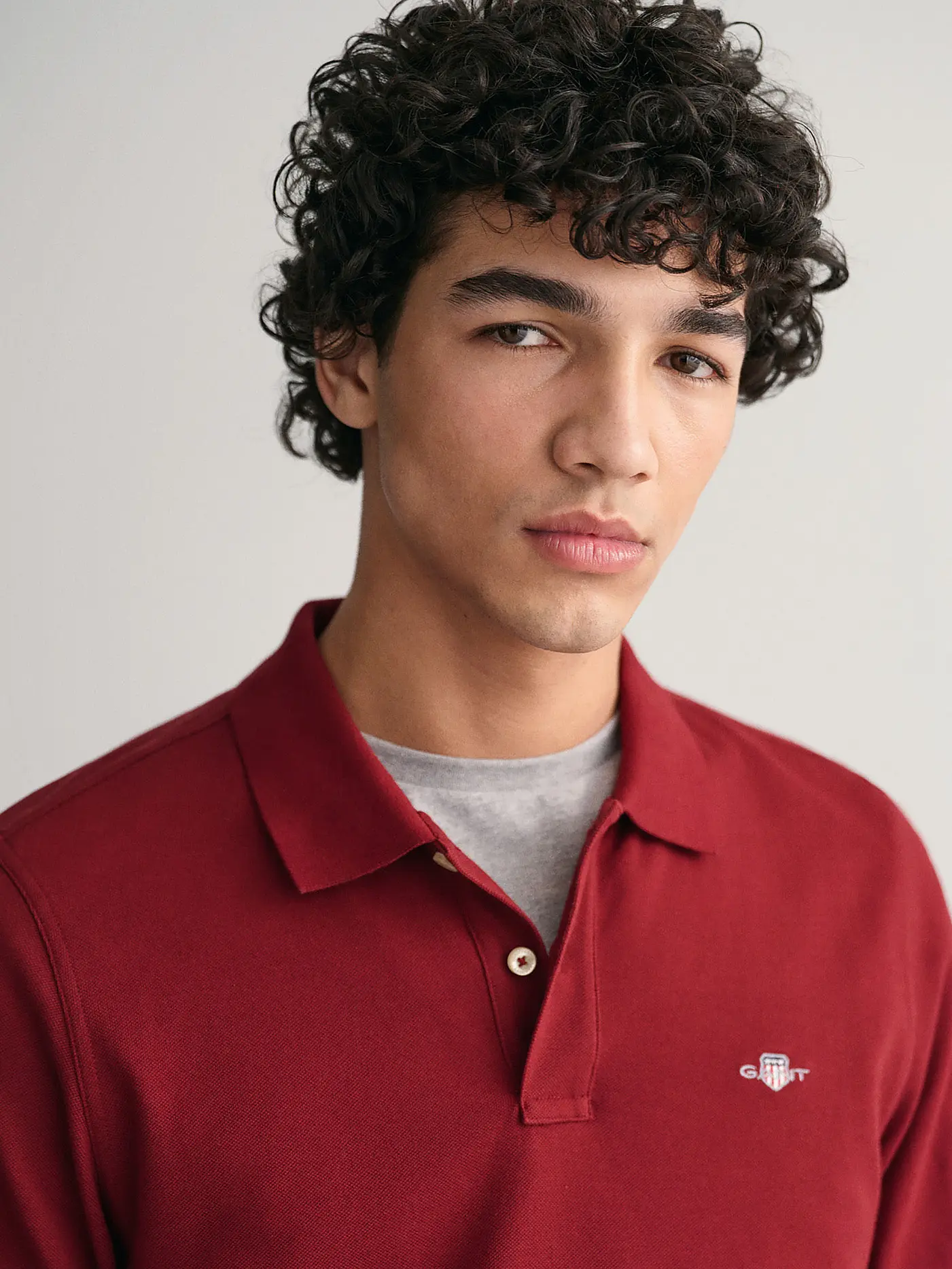 GANT | Poloshirt Slim Fit | dunkelrot