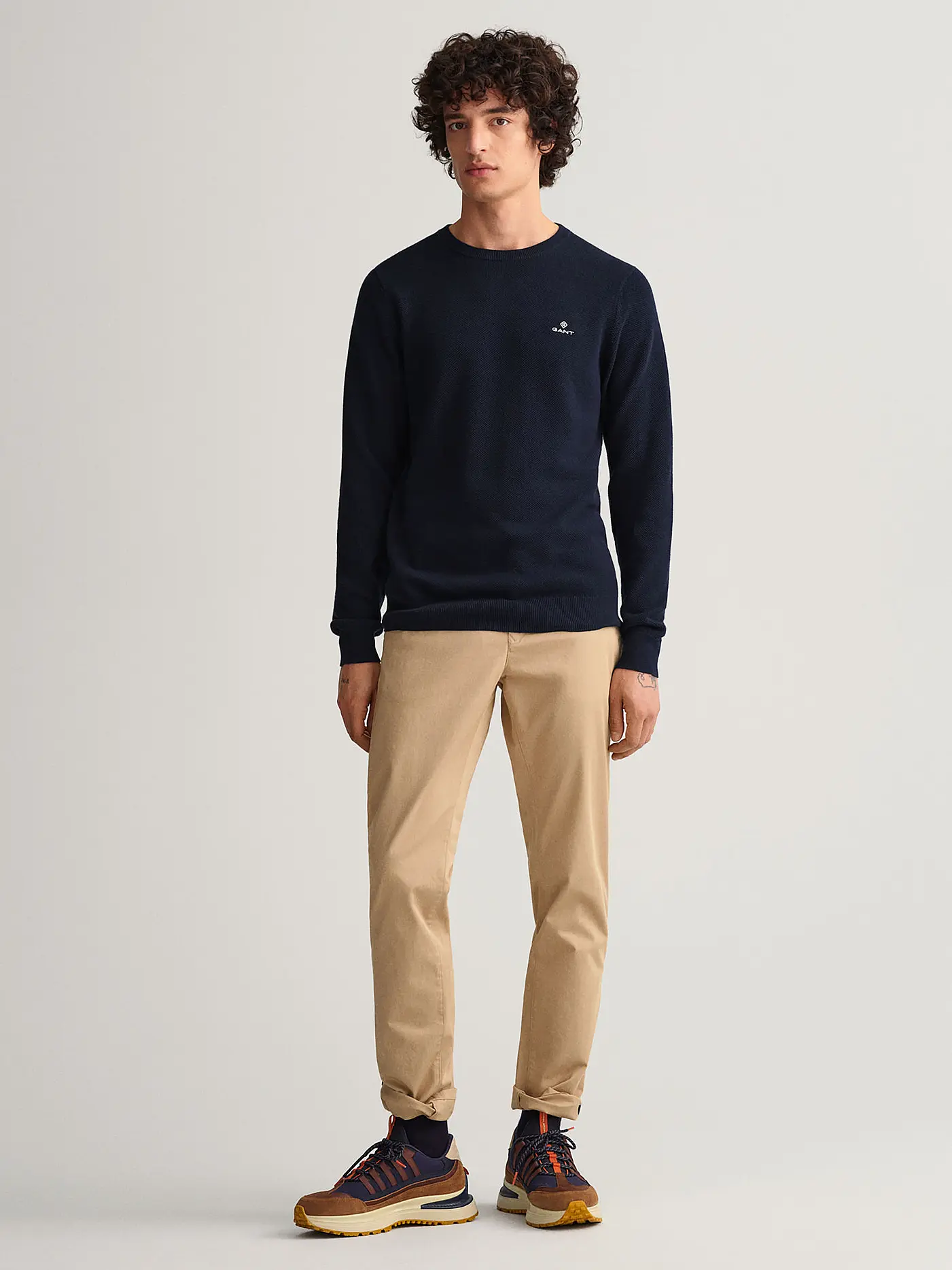 GANT | Pullover Regular Fit  | blau