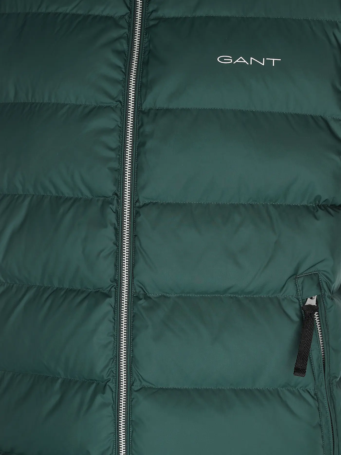 GANT | Steppgilet | dunkelgrün