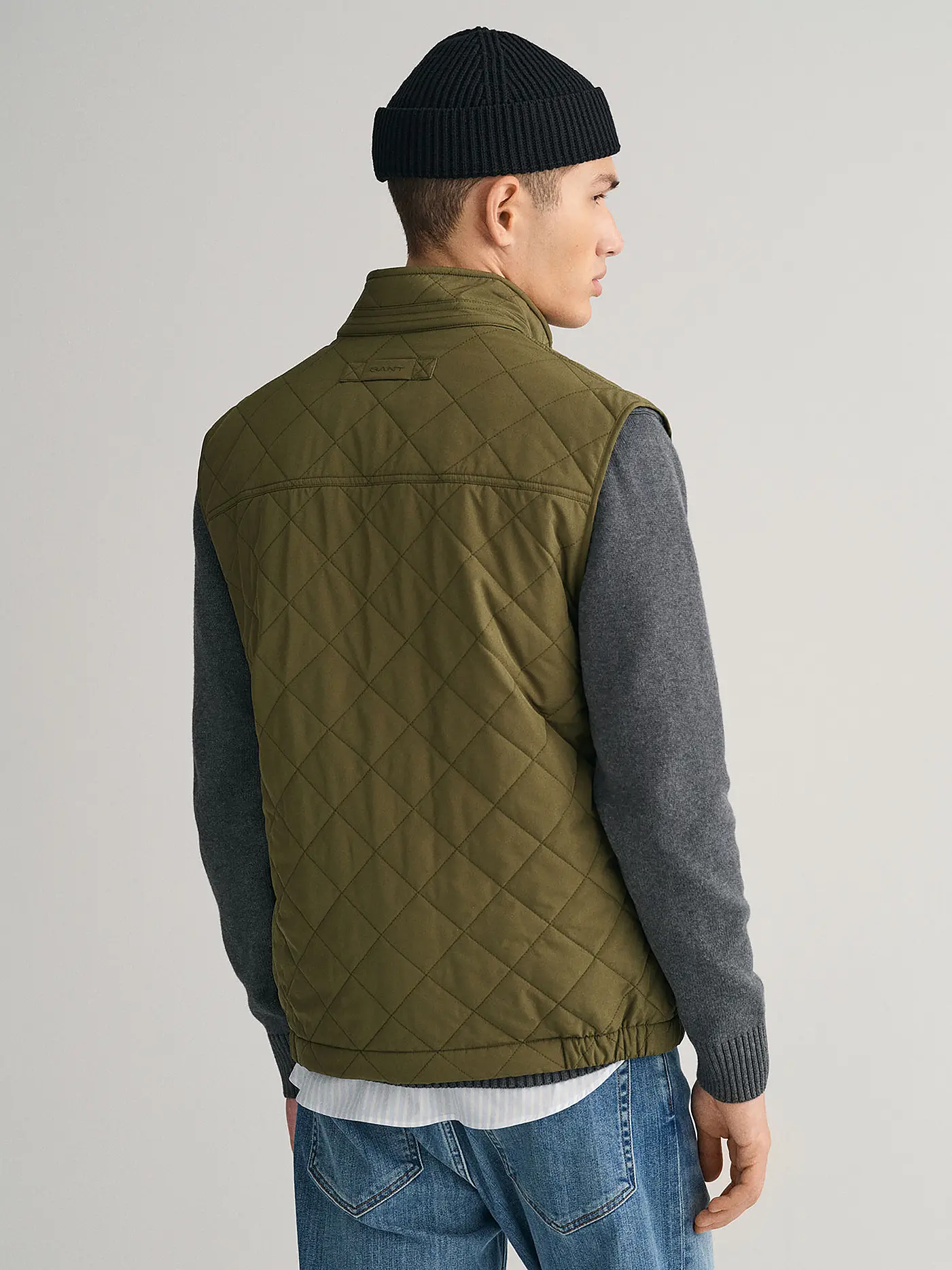 GANT | Steppgilet | olive