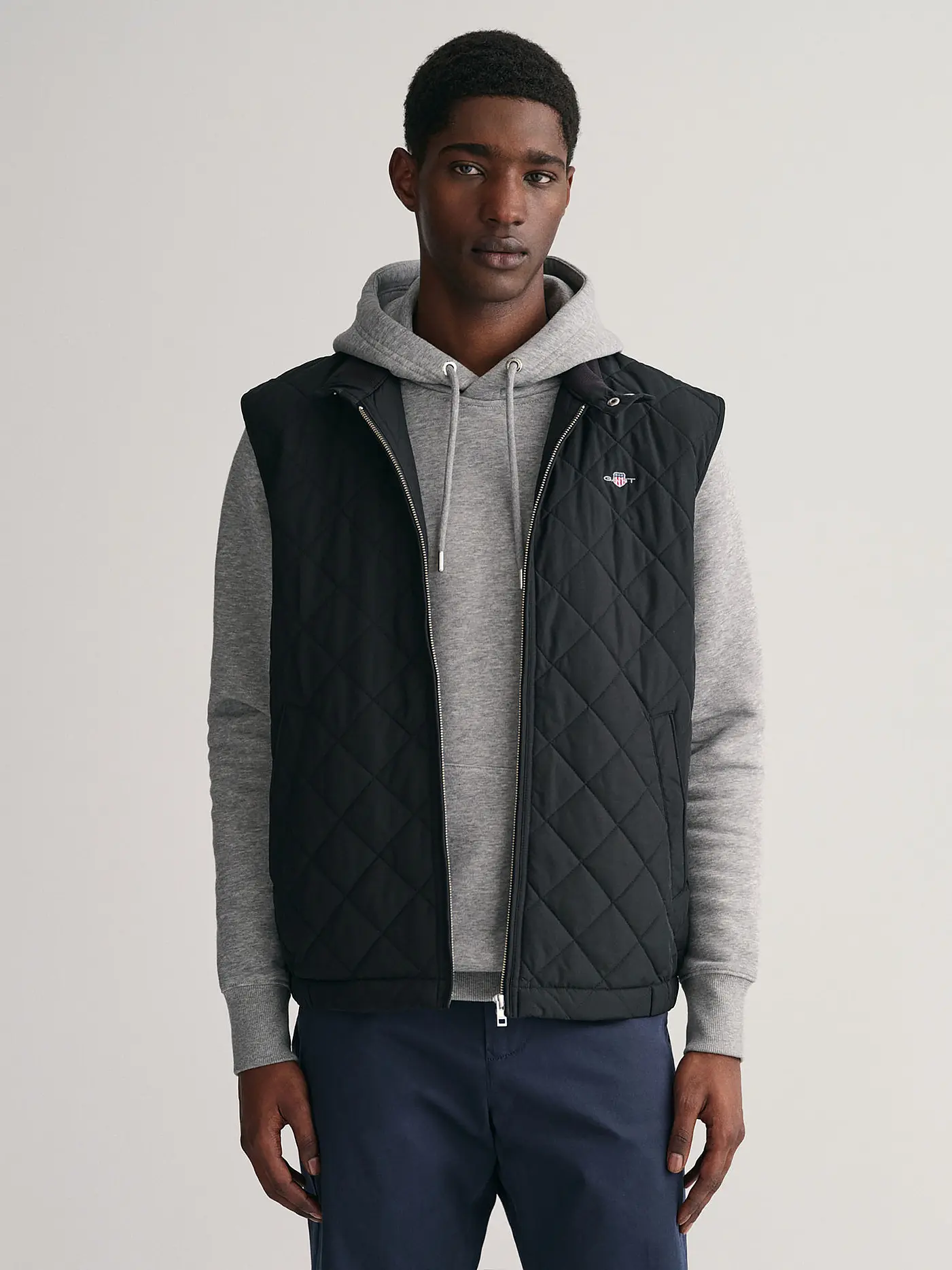 GANT | Steppgilet | schwarz