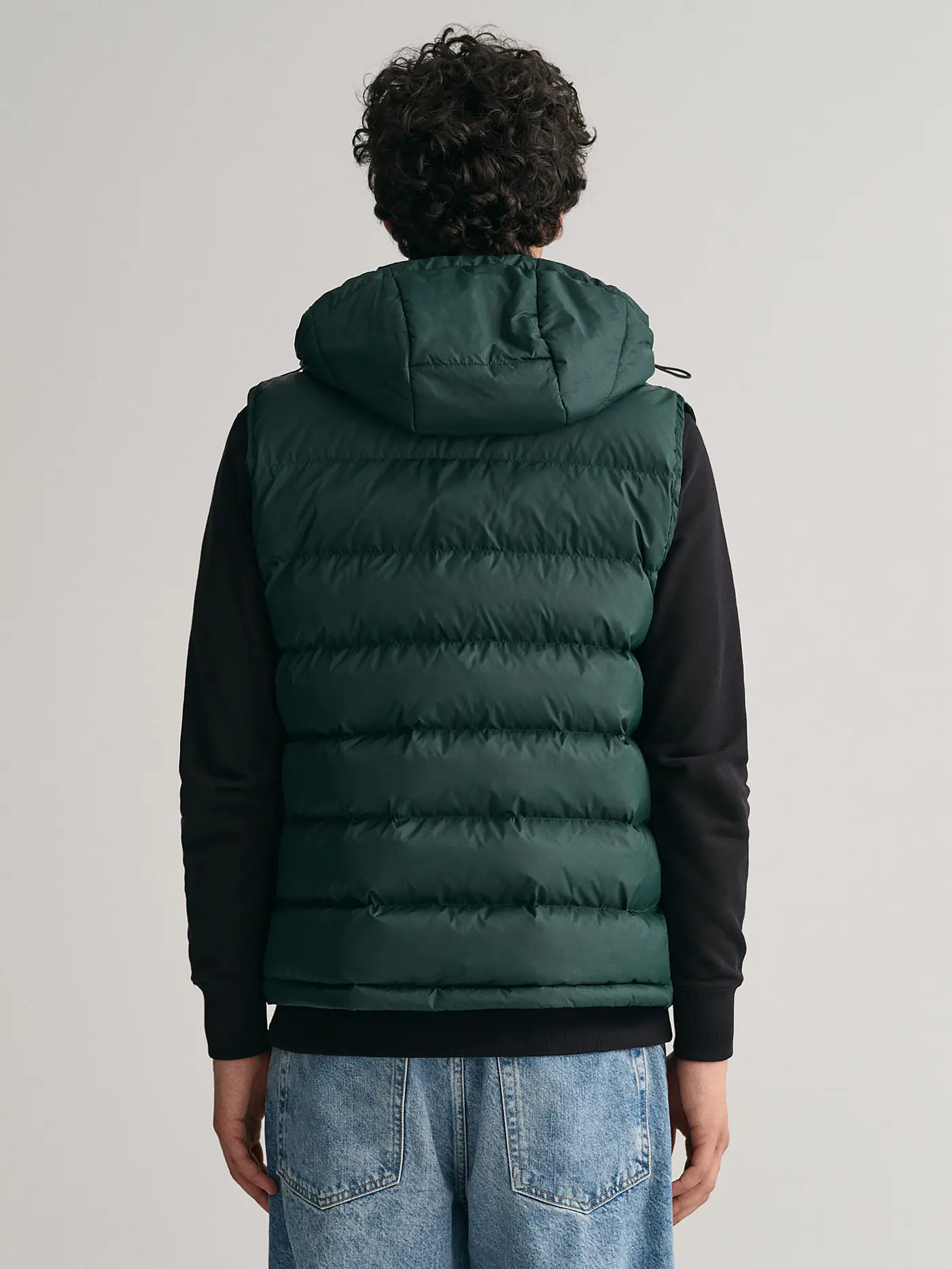 GANT | Steppgilet | dunkelgrün