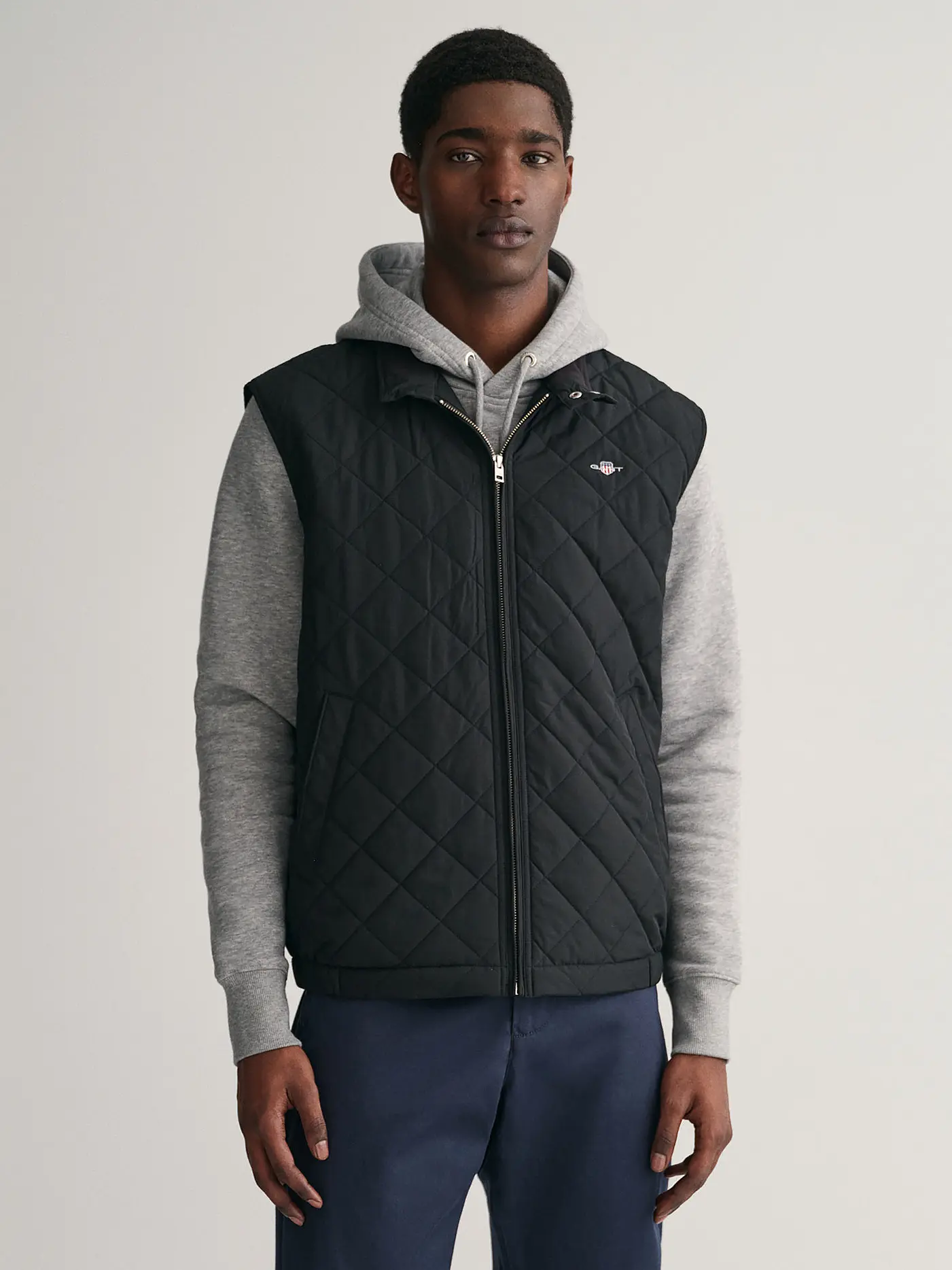 GANT | Steppgilet | schwarz