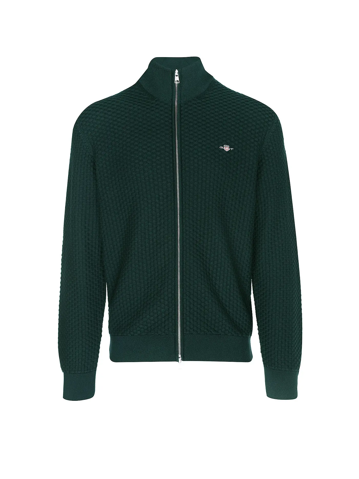 GANT | Strickjacke | dunkelgrün