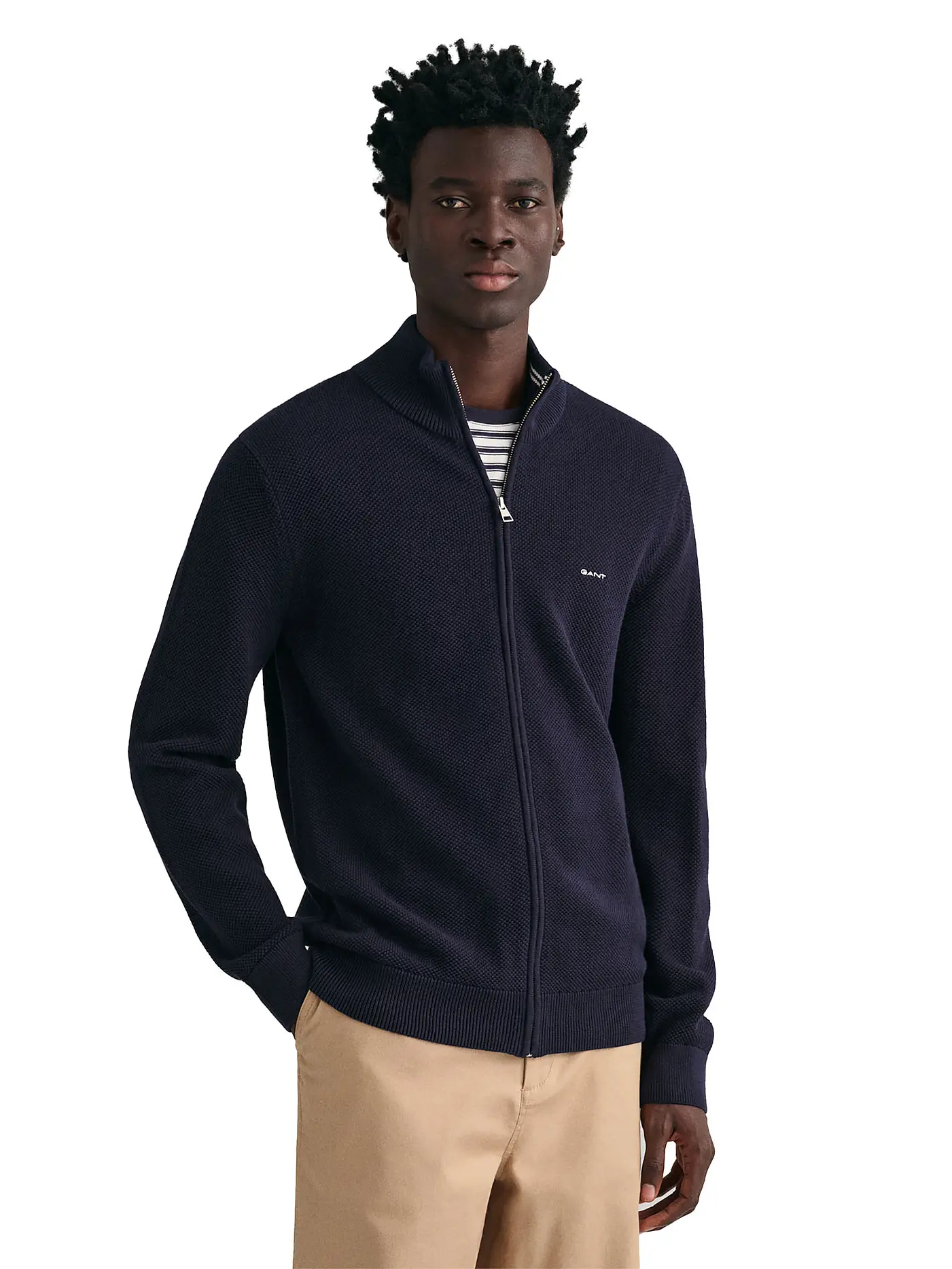 GANT | Strickjacke | dunkelblau
