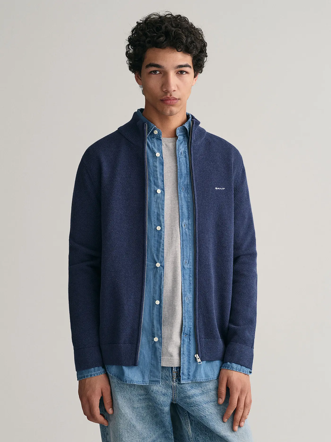 GANT | Strickjacke | blau