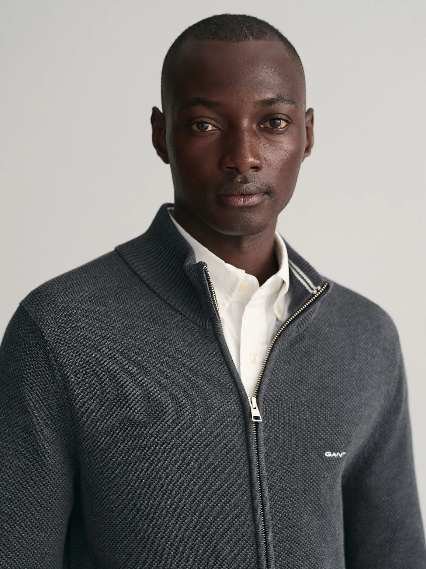 GANT | Strickjacke | grau