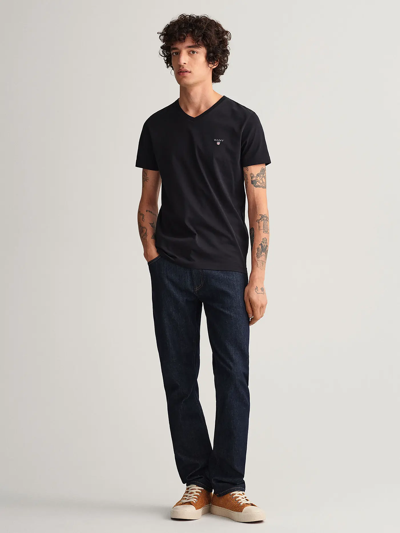 GANT | T-Shirt  | schwarz