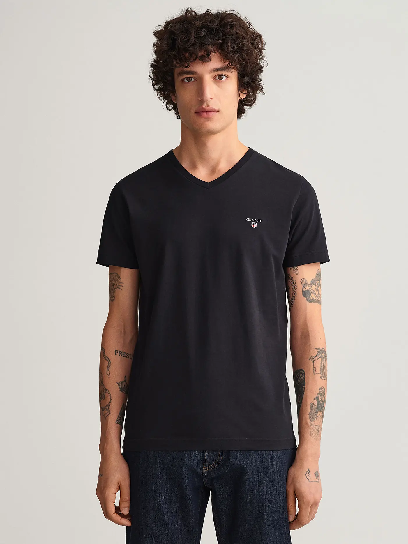GANT | T-Shirt  | schwarz