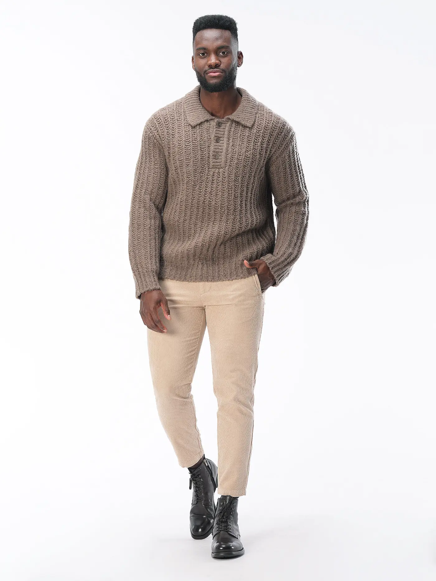GANT | Troyer Pullover | braun
