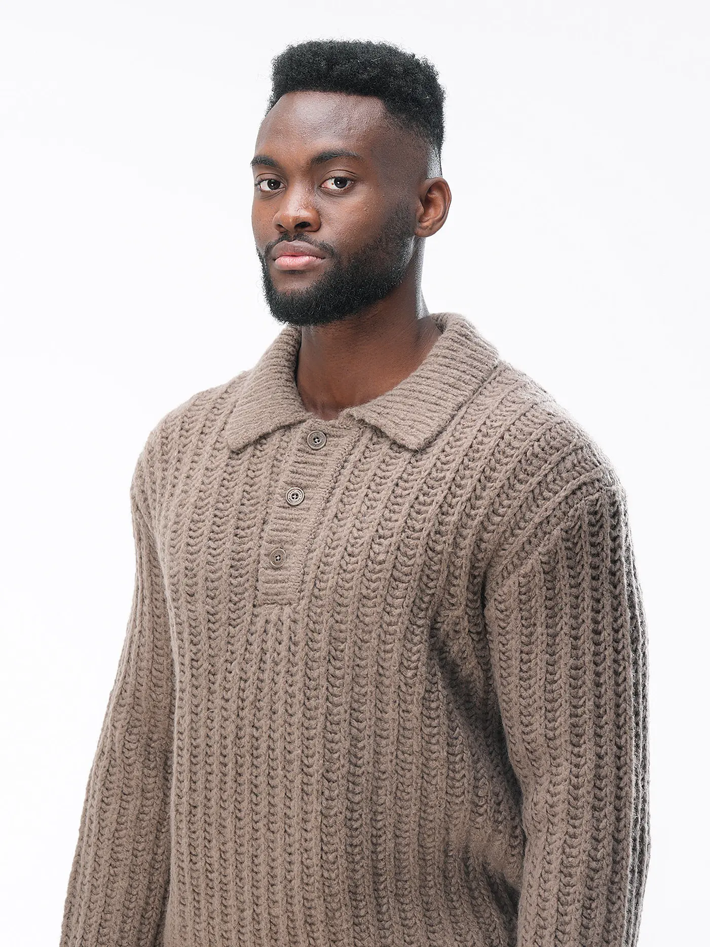 GANT | Troyer Pullover | braun