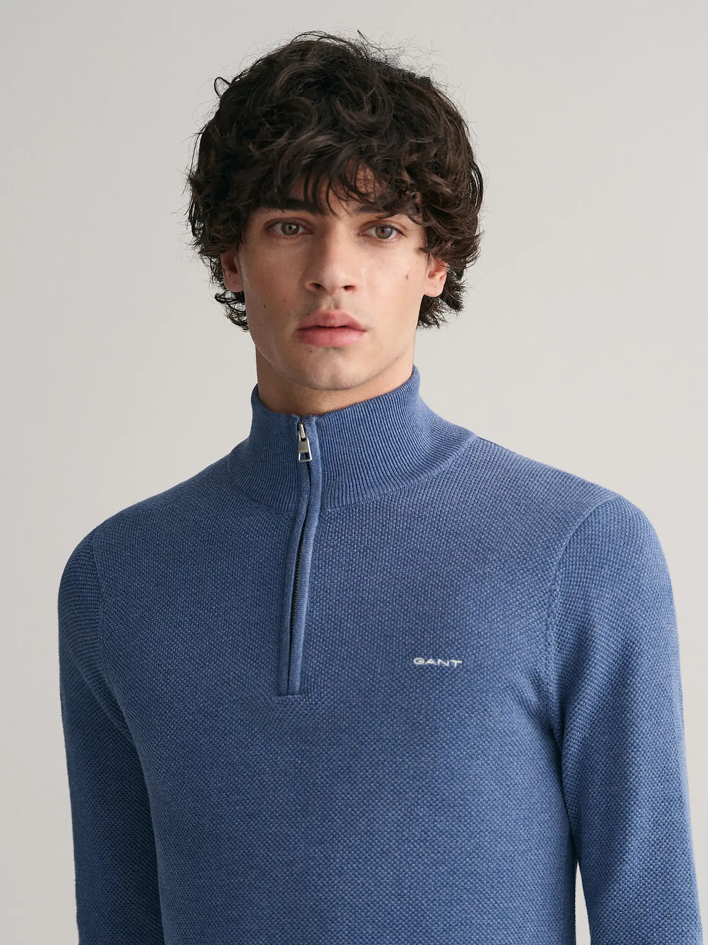 GANT | Troyer Pullover | blau
