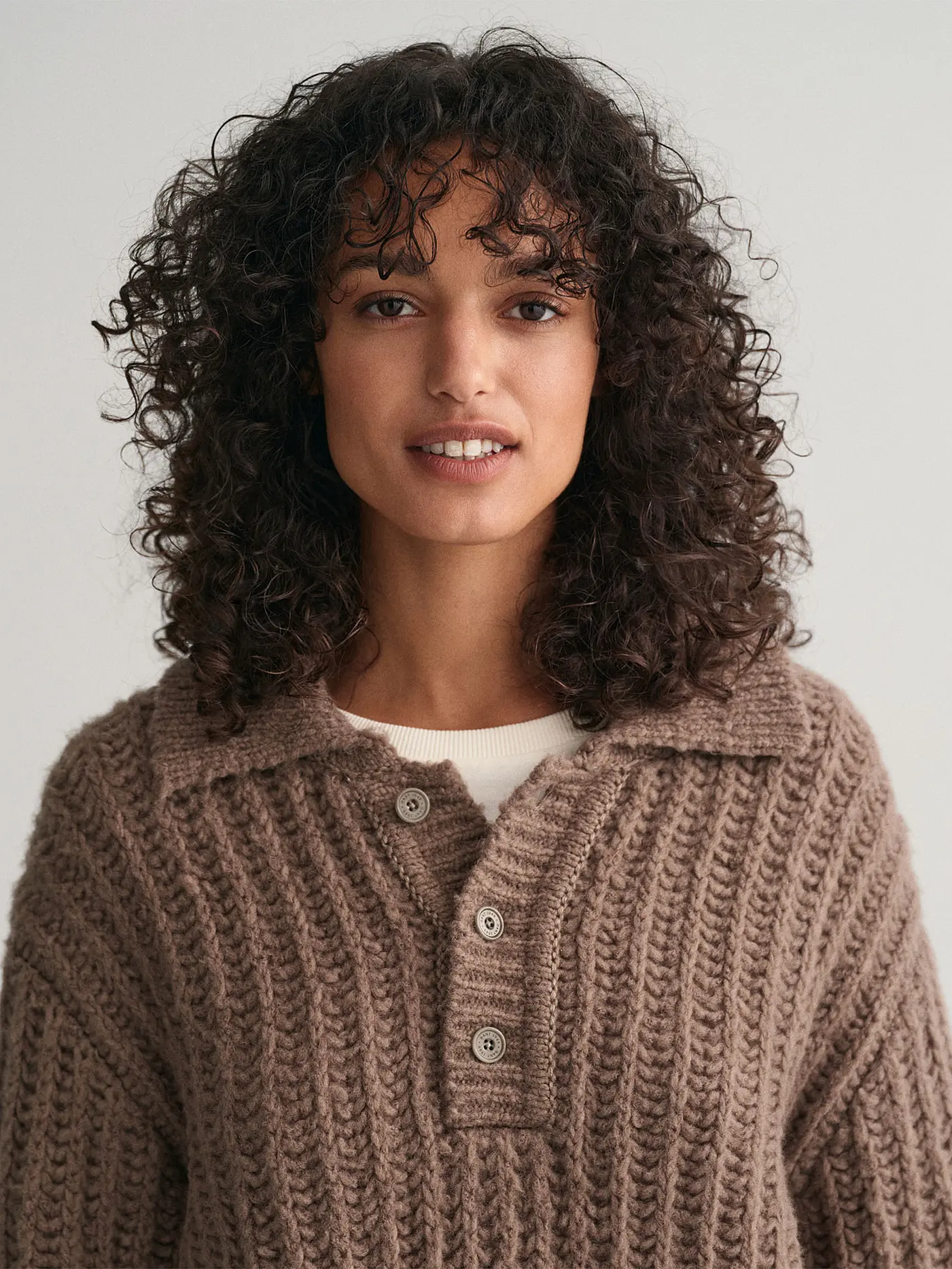 GANT | Troyer Pullover | braun
