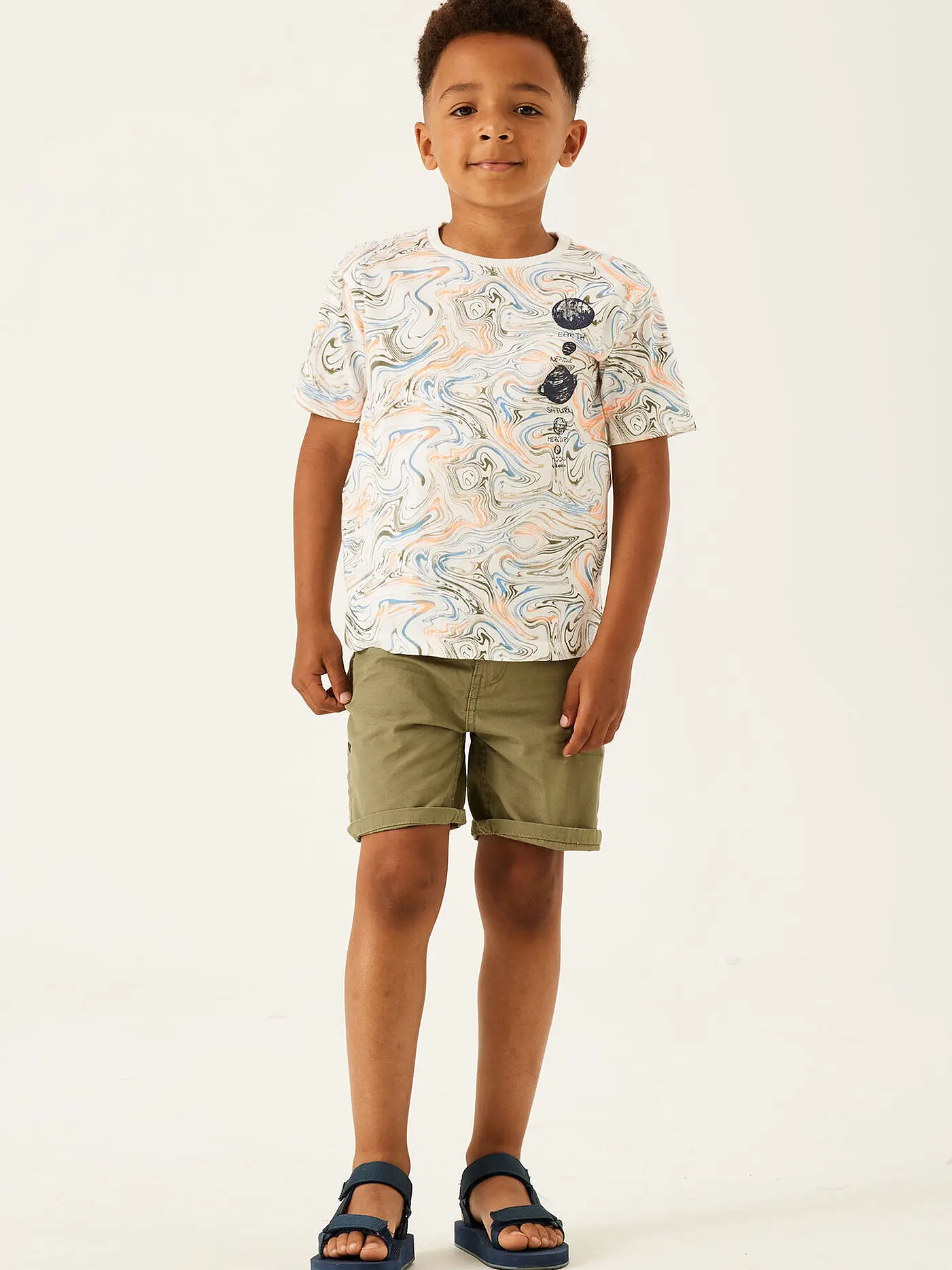GARCIA | Jungen Bermuda Shorts | olive