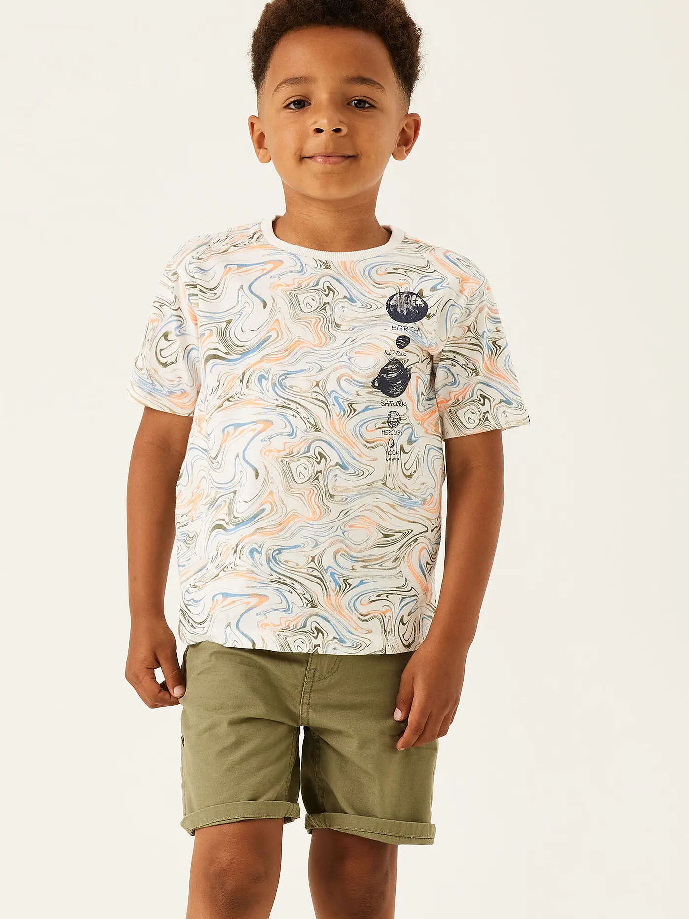 GARCIA | Jungen Bermuda Shorts | olive