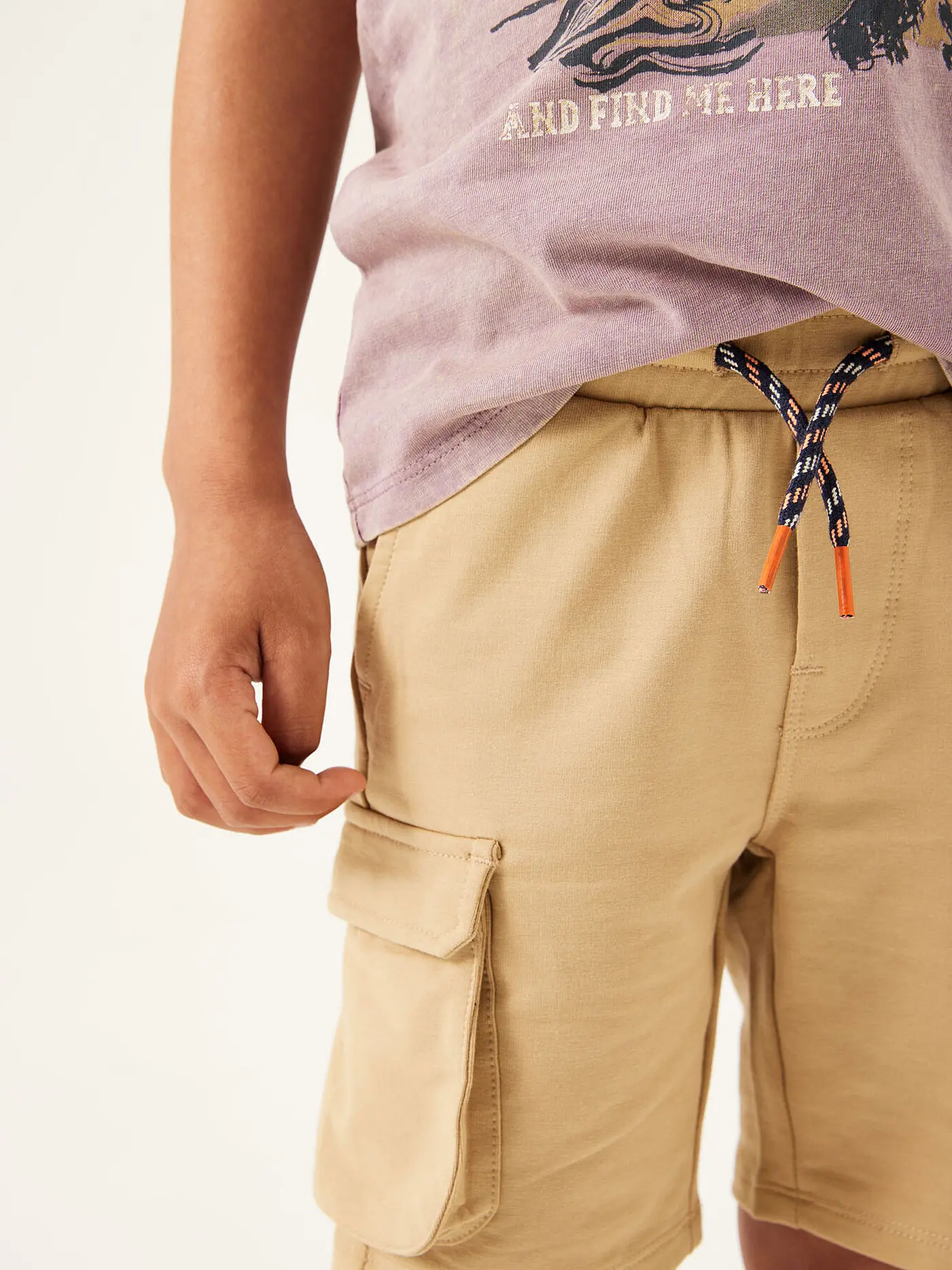 GARCIA | Jungen Bermuda Shorts | beige