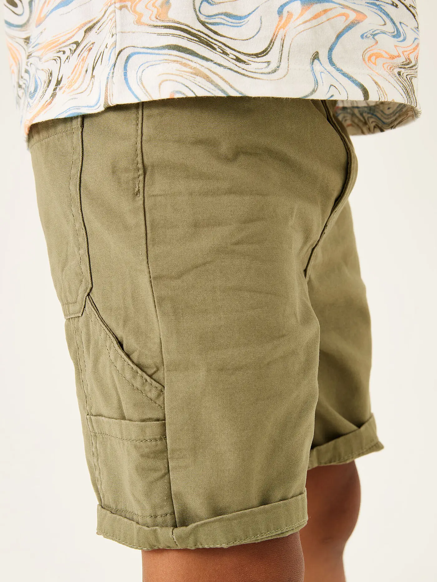 GARCIA | Jungen Bermuda Shorts | olive