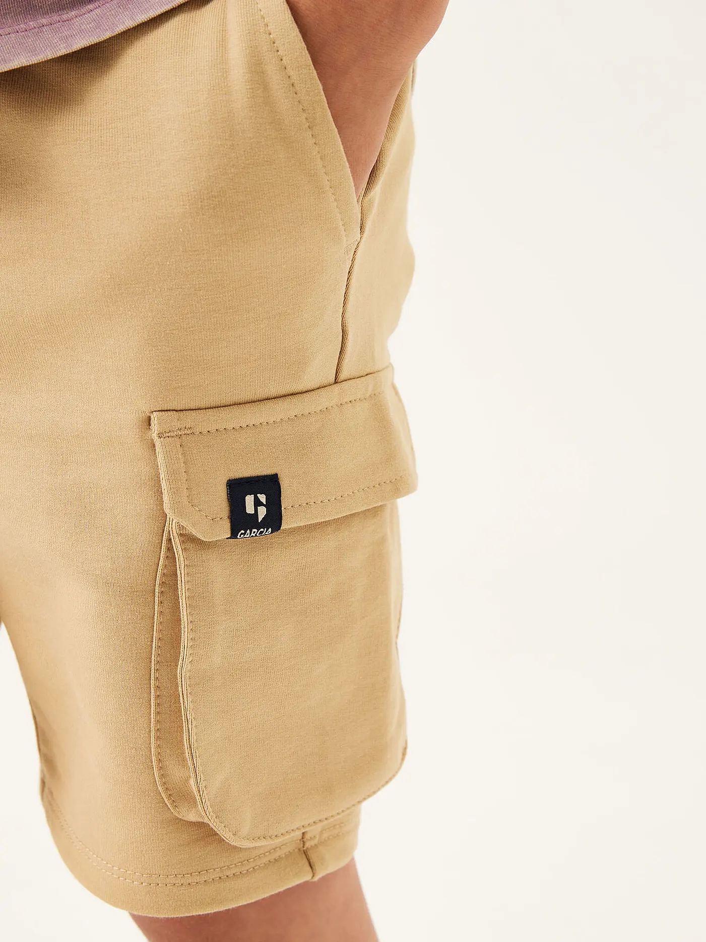 GARCIA | Jungen Bermuda Shorts | beige