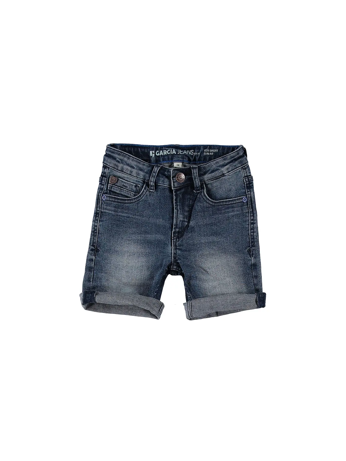 GARCIA | Jungen Jeansbermuda Slim Fit | blau