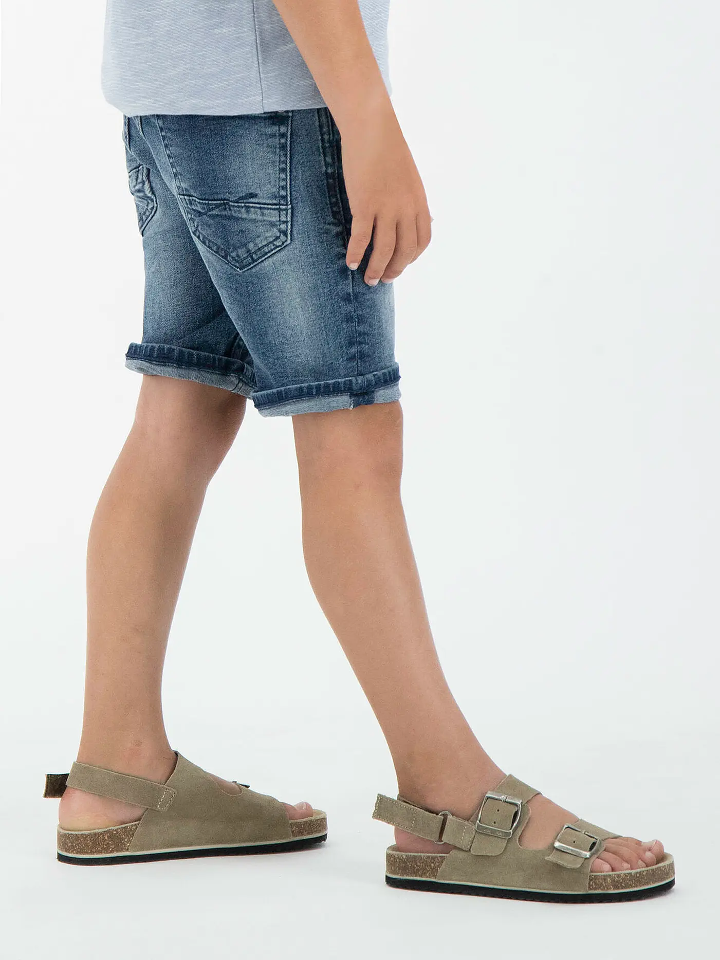 GARCIA | Jungen Jeansbermuda Slim Fit | blau