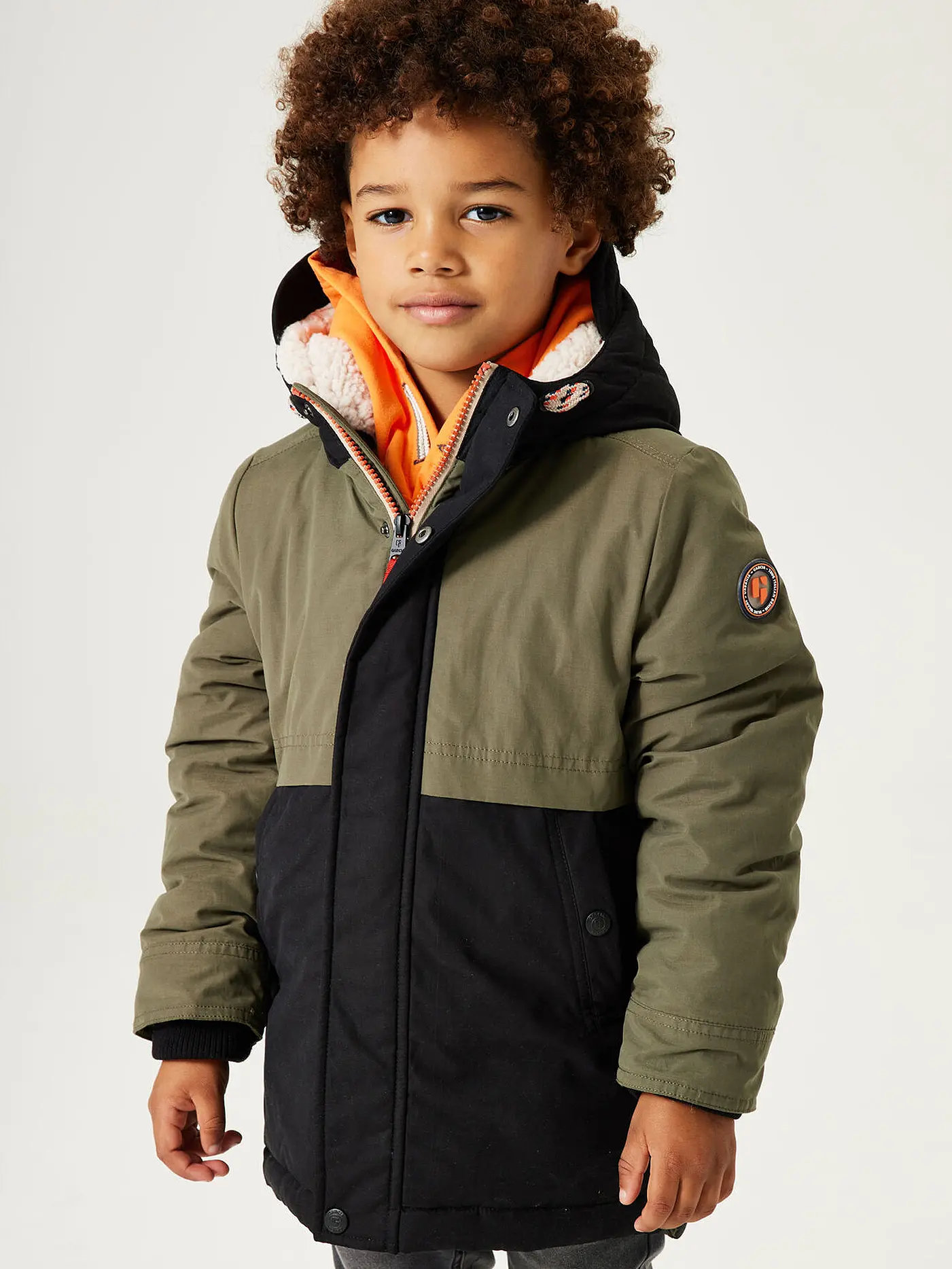 GARCIA | Jungen Parka  | olive