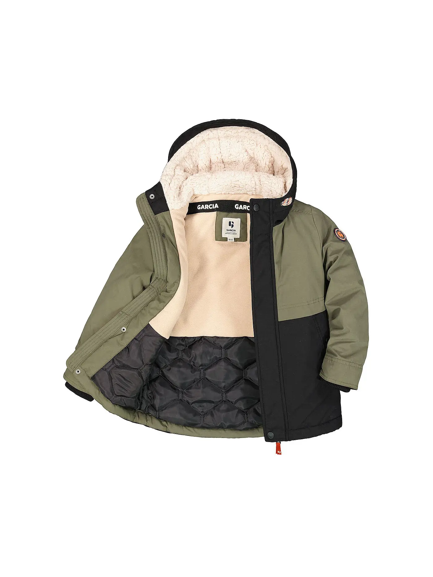 GARCIA | Jungen Parka  | olive