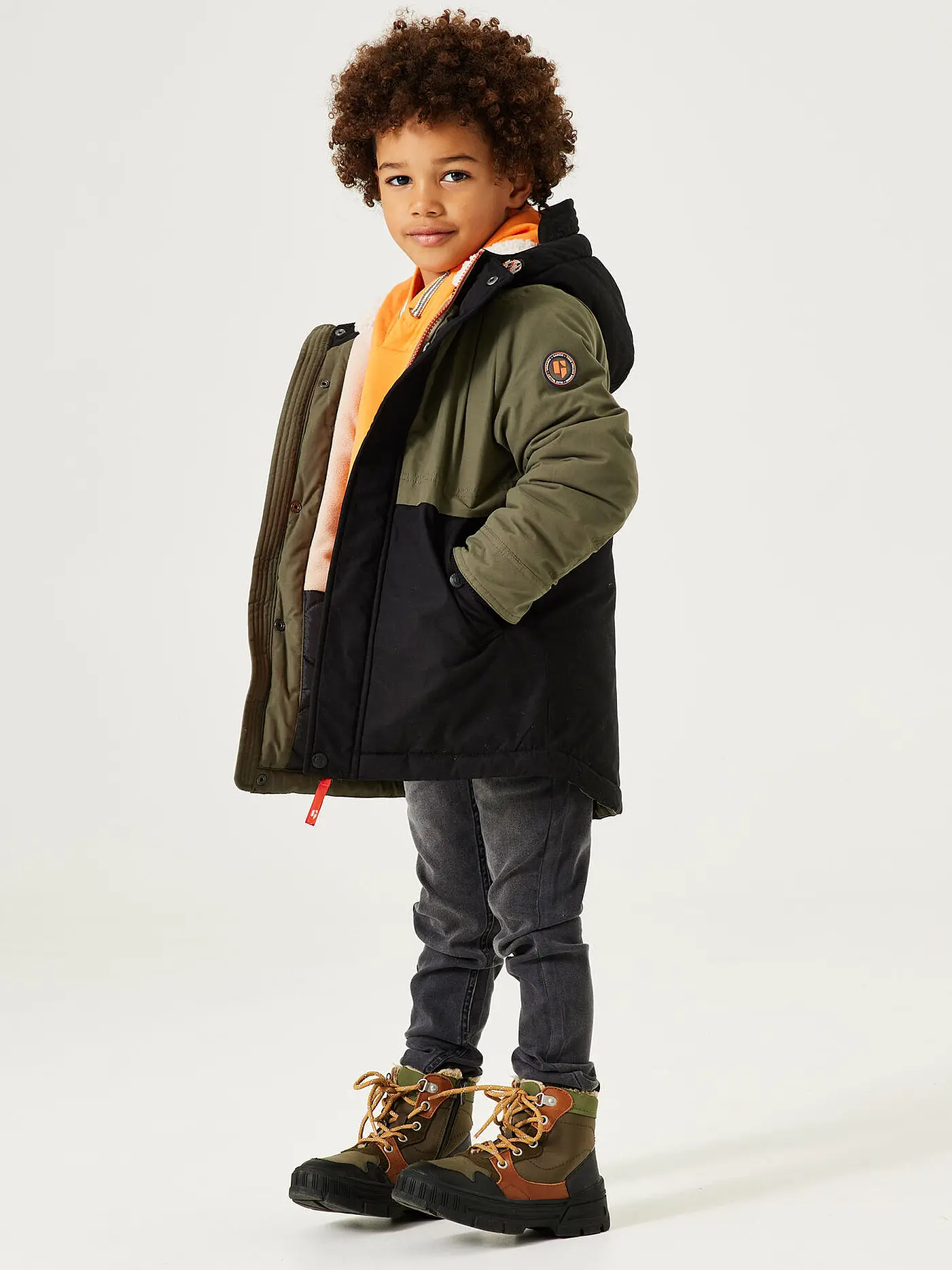 GARCIA | Jungen Parka  | olive