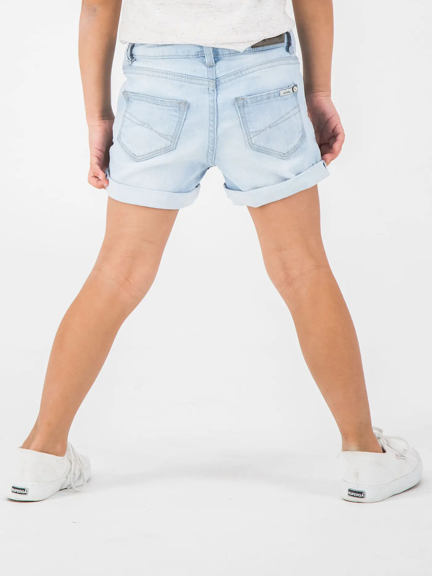 GARCIA | Mädchen Jeansbermuda | blau