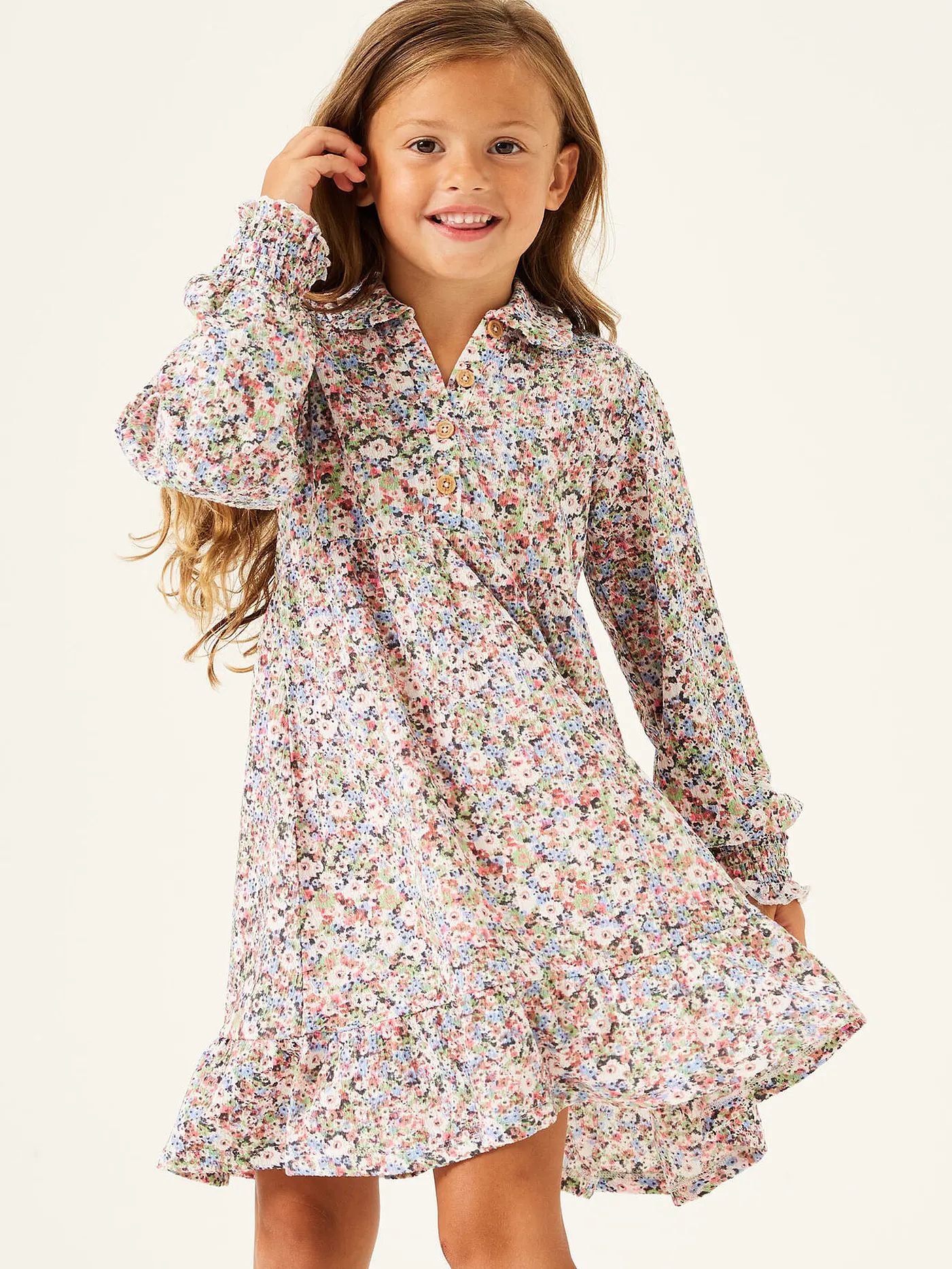 GARCIA | Mädchen Kleid | bunt