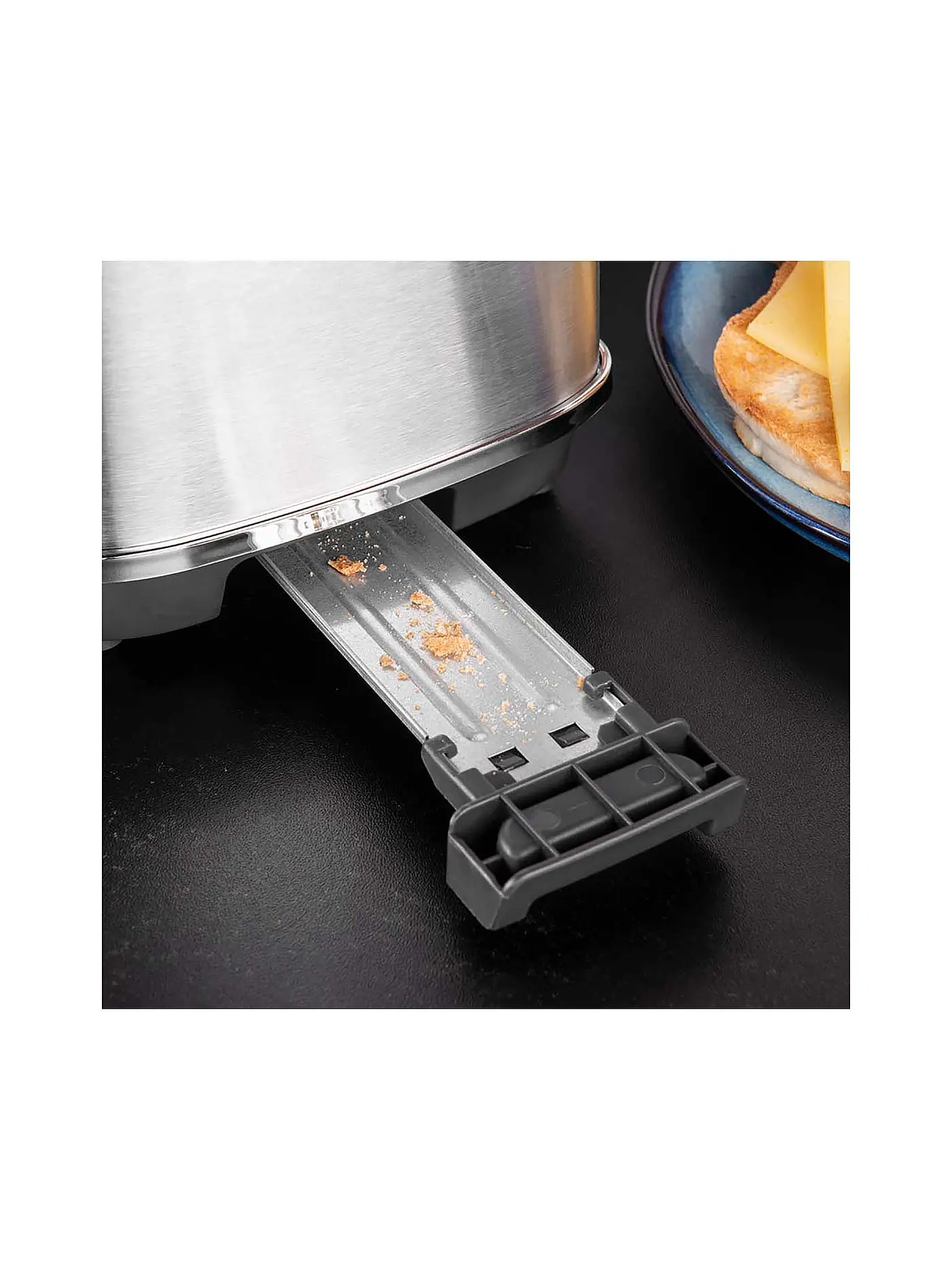 GASTROBACK | Design Toaster Advanced 4S Edelstahl 42394 | silber
