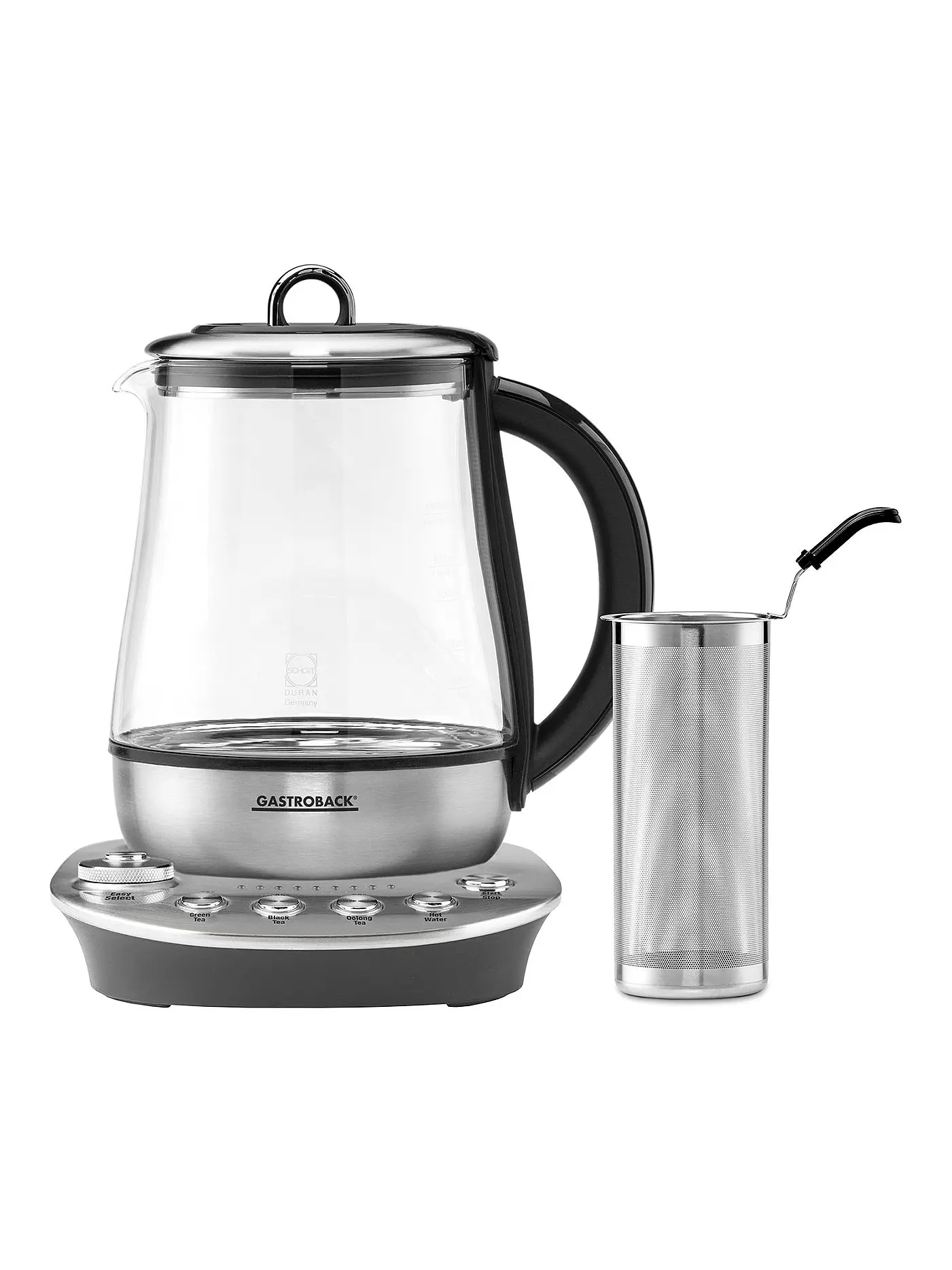 GASTROBACK | Teebereiter - Design Tea Aroma Plus 1,5l 42434 | transparent