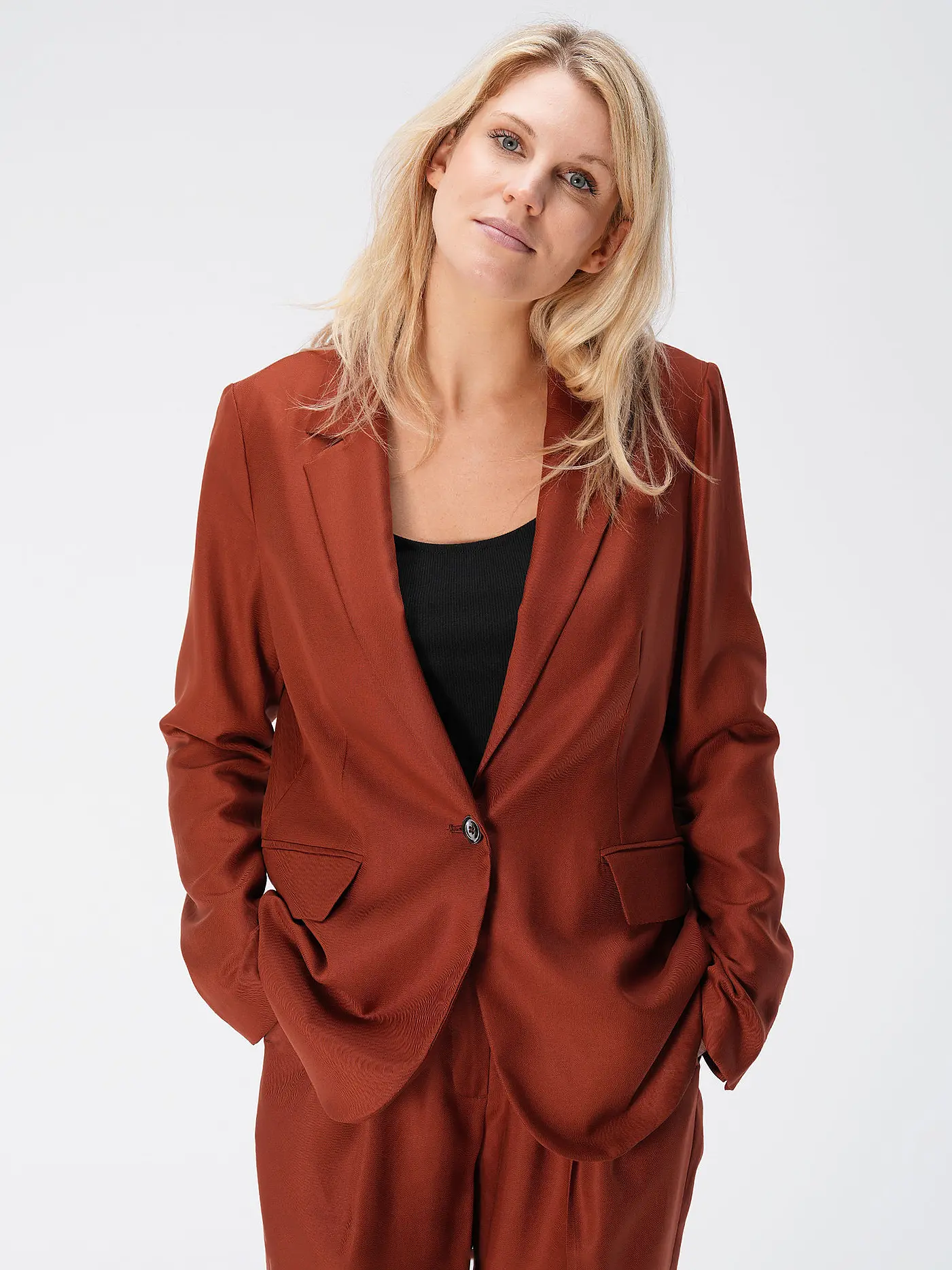 GERRY WEBER | Blazer  | dunkelrot