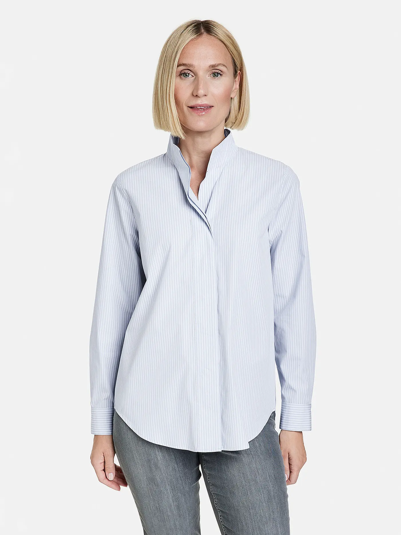 GERRY WEBER | Bluse | blau