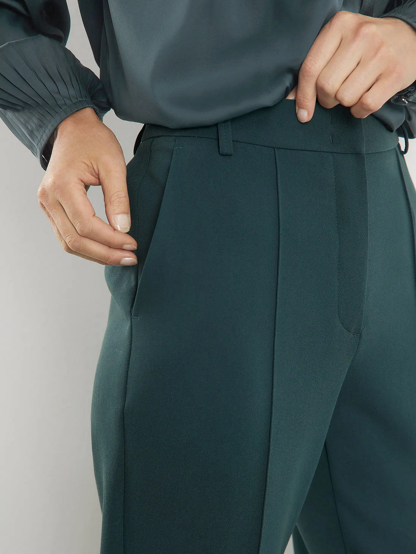 GERRY WEBER | Businesshose | petrol