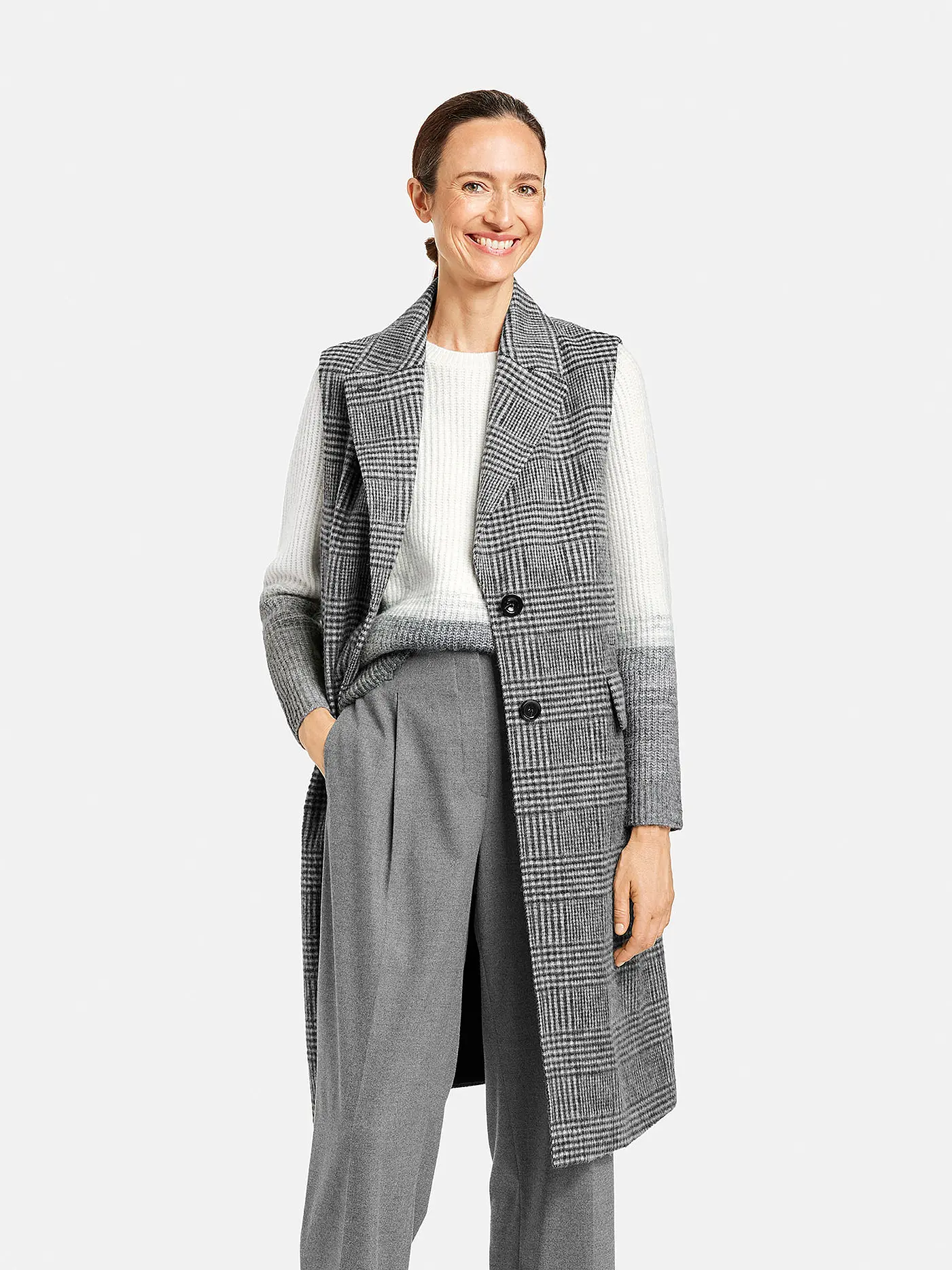GERRY WEBER | Gilet | schwarz
