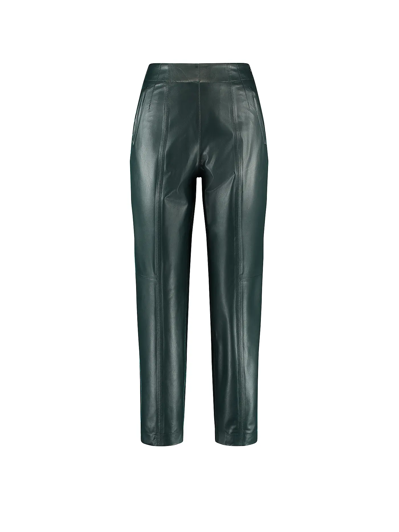 GERRY WEBER | Hose in Lederoptik | petrol