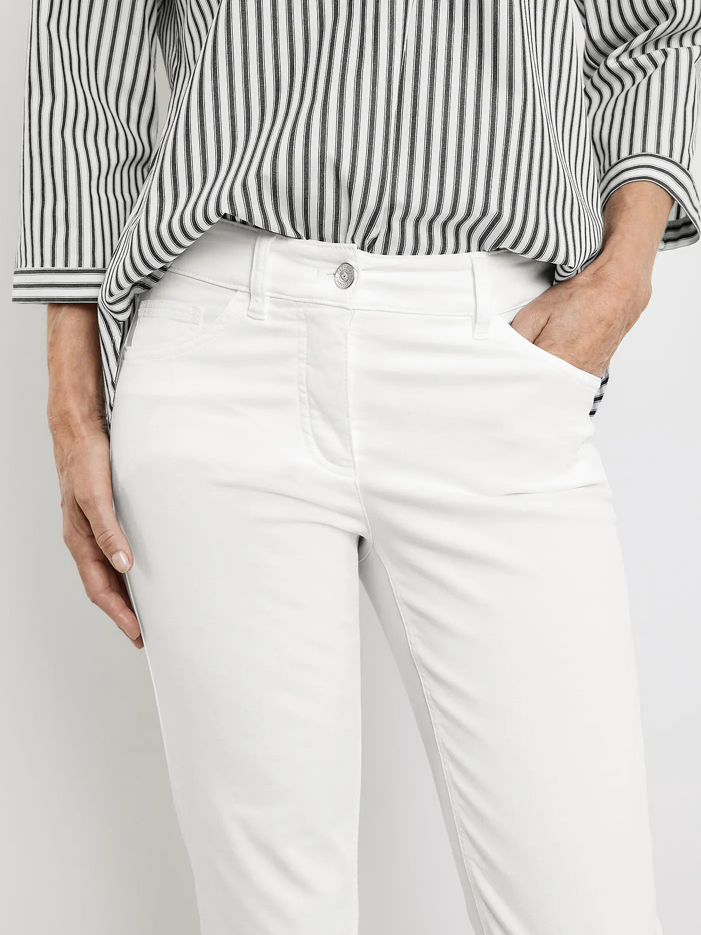 GERRY WEBER | Jeans 7/8 | weiss