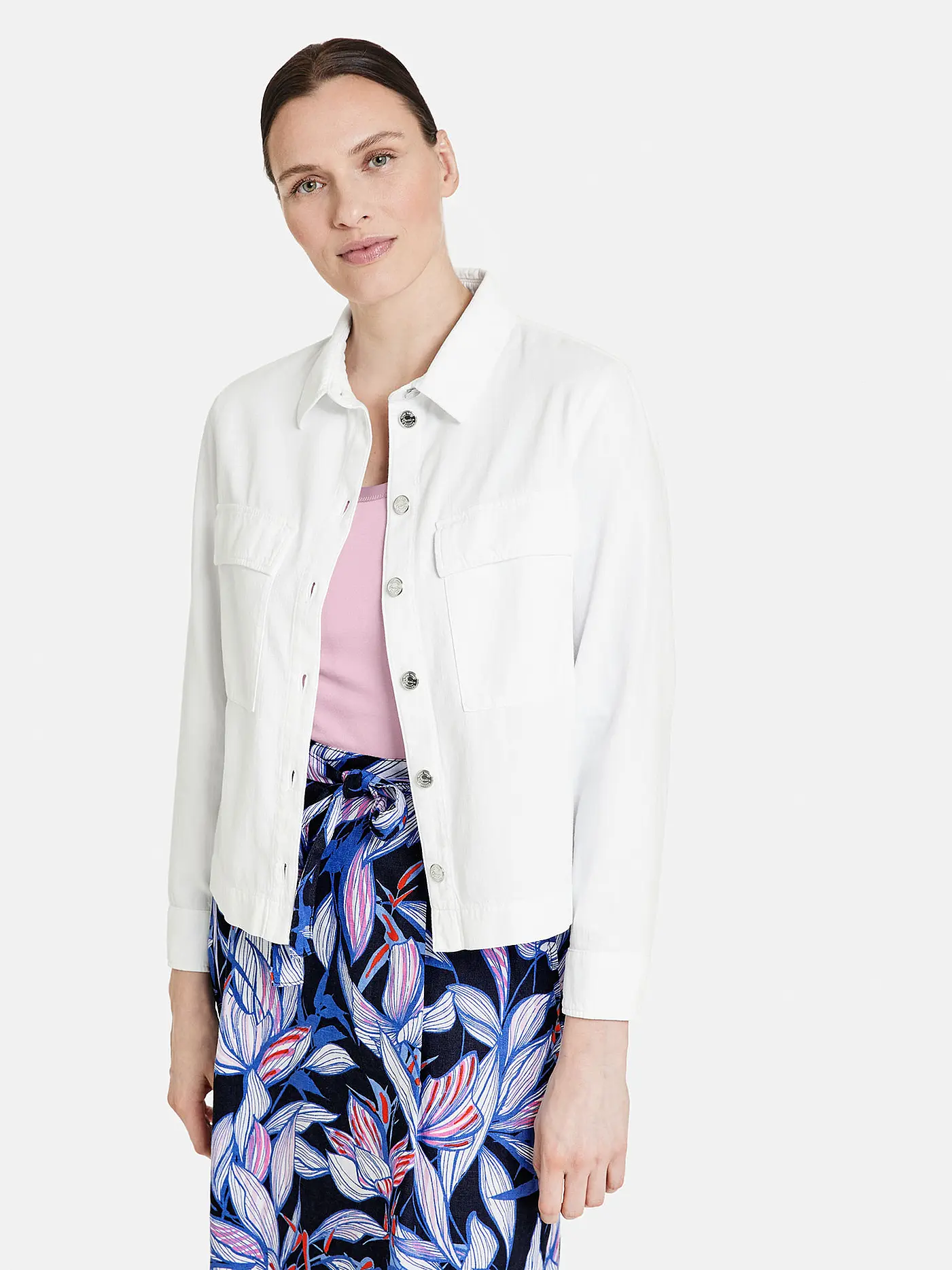 GERRY WEBER | Jeansjacke | weiss