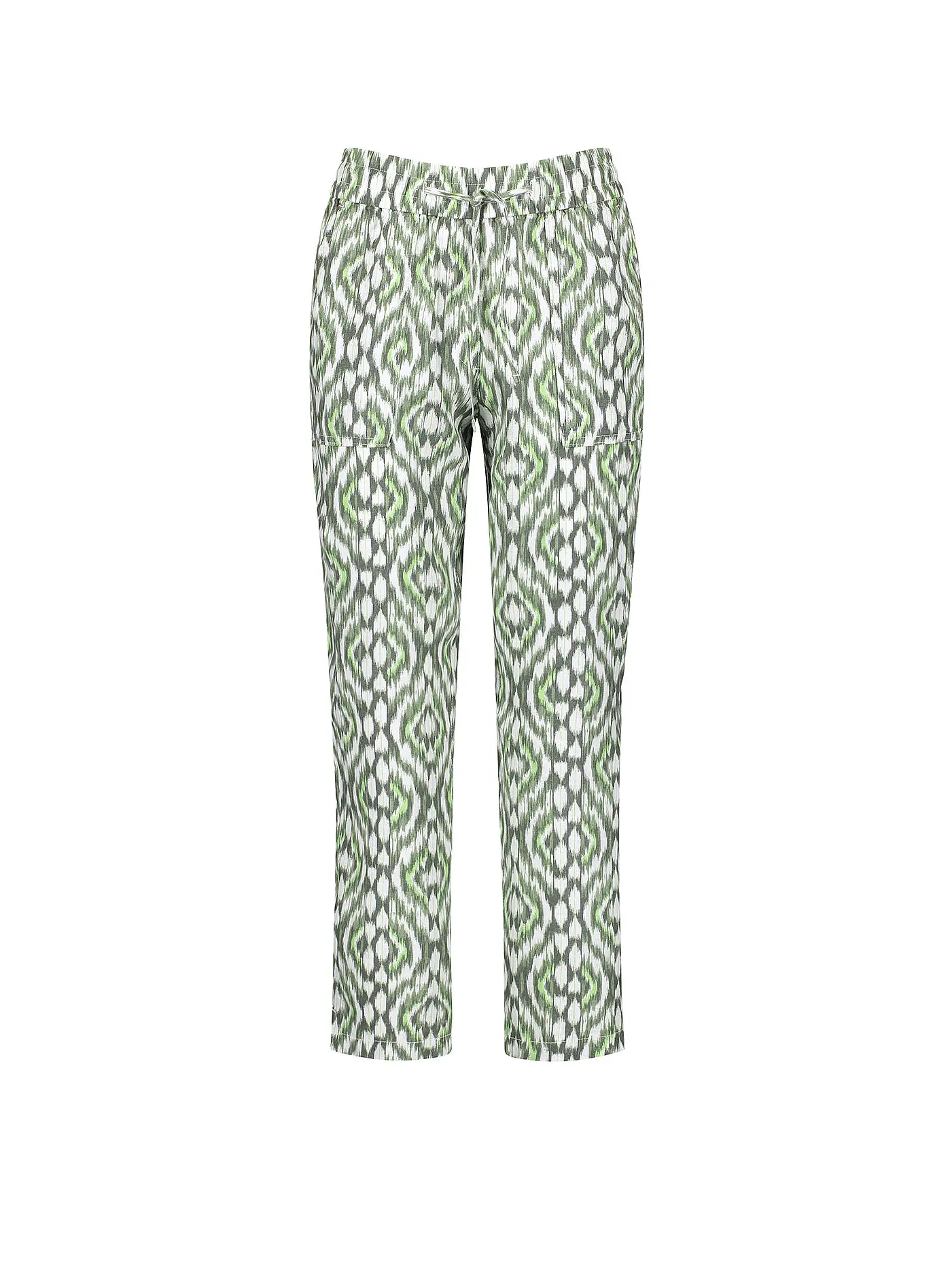 GERRY WEBER | Leinenhose 7/8 | olive