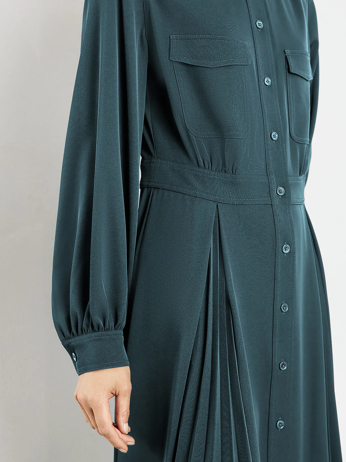 GERRY WEBER | Midikleid | petrol