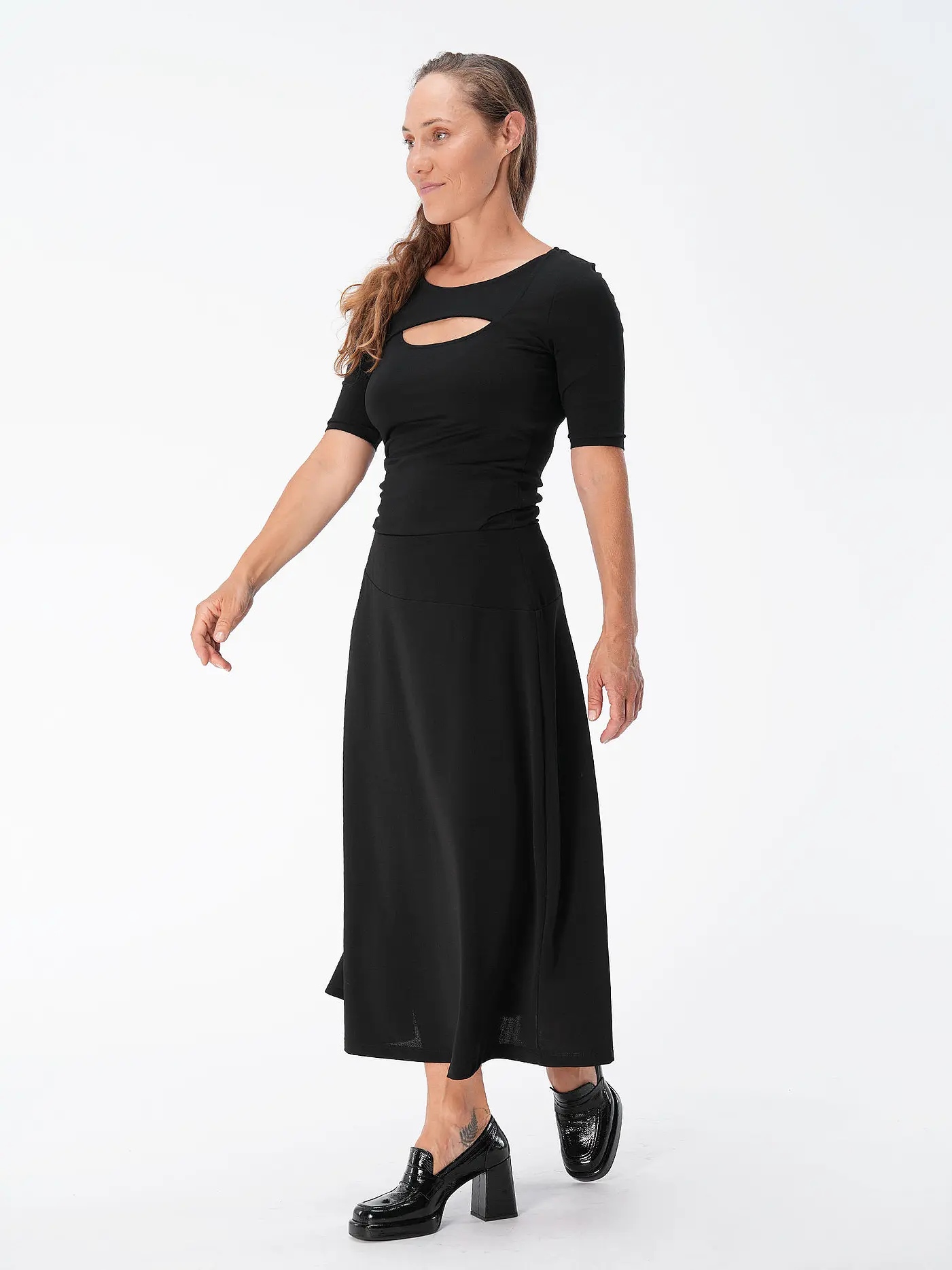 GERRY WEBER | Midirock  | schwarz