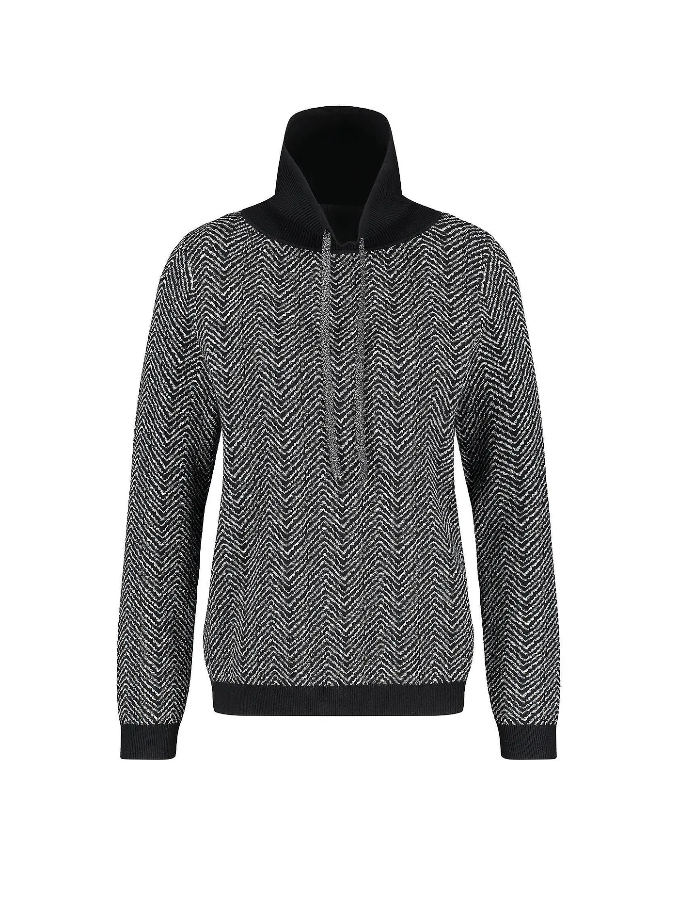 GERRY WEBER | Rollkragenpullover  | schwarz