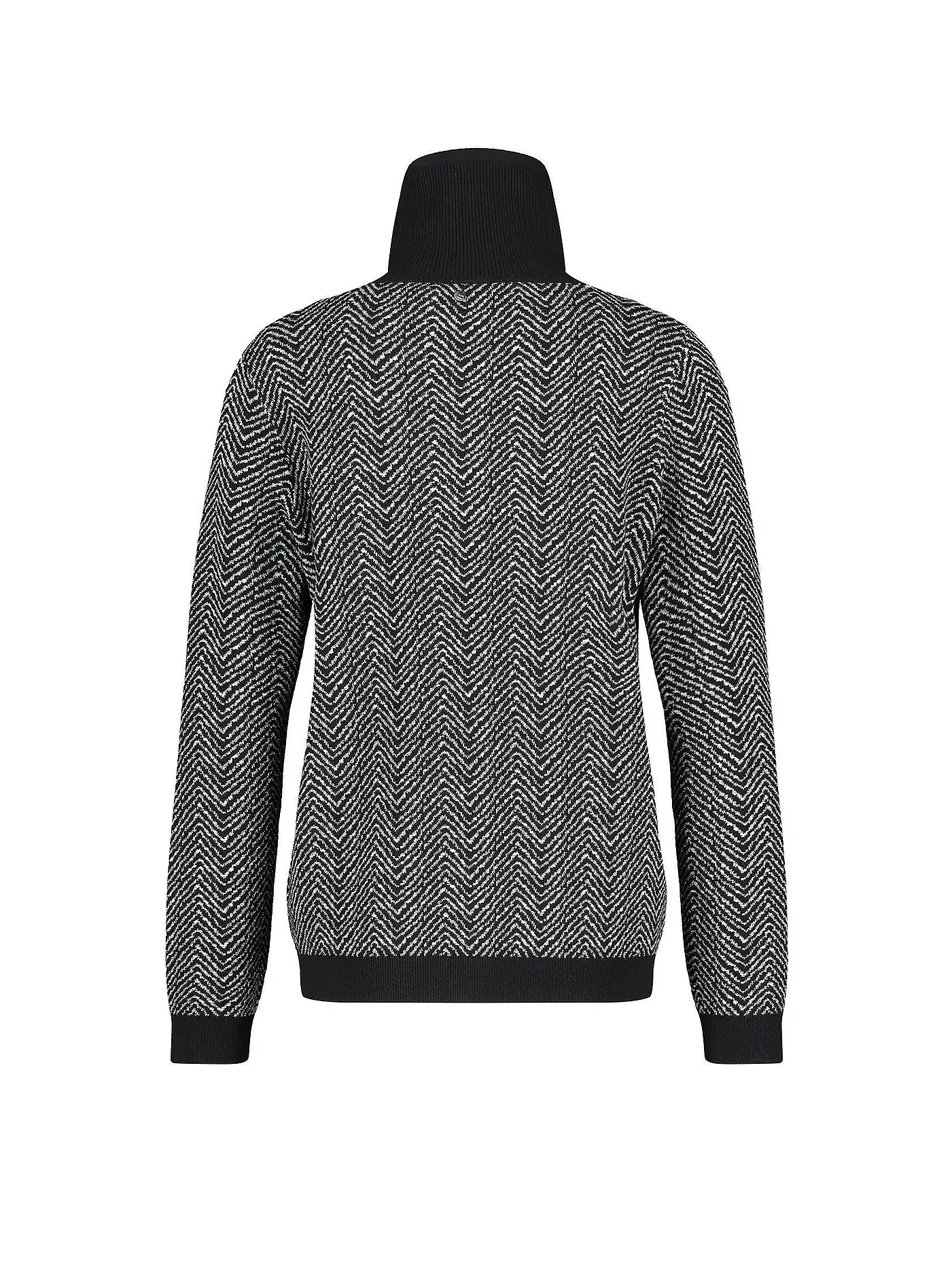 GERRY WEBER | Rollkragenpullover  | schwarz