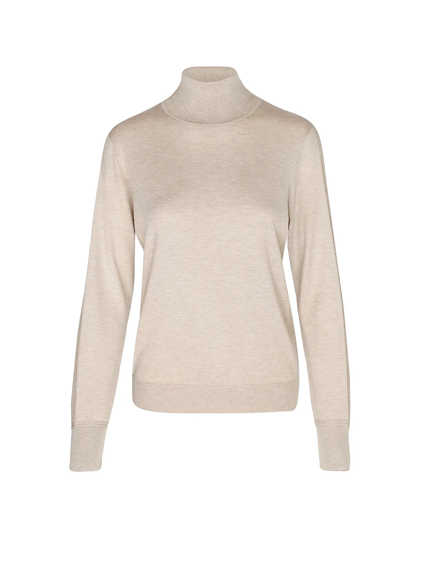 GERRY WEBER | Rollkragenpullover | hellbraun