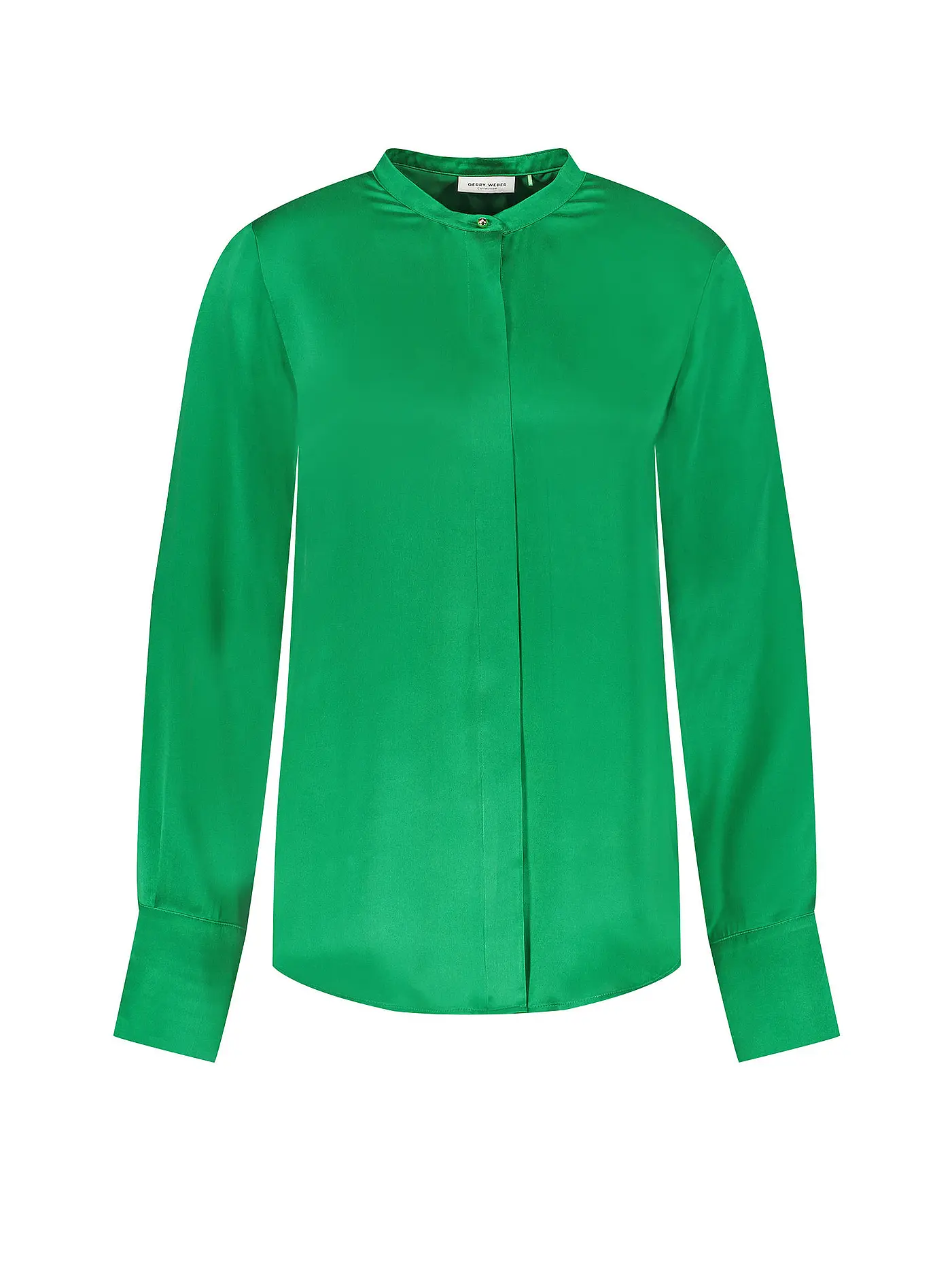 GERRY WEBER | Seidenbluse  | grün