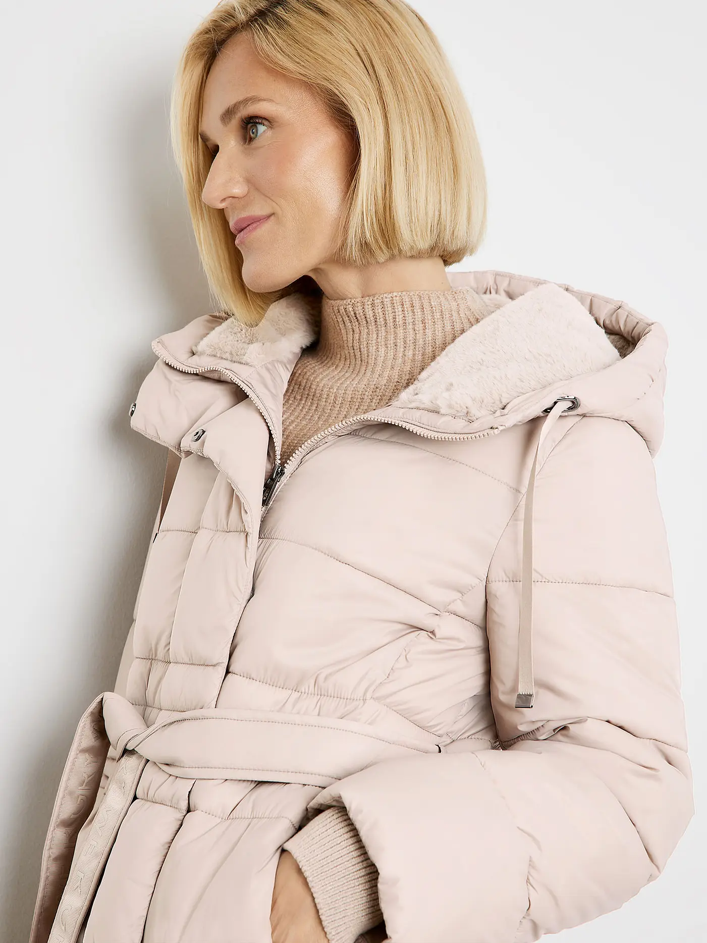 GERRY WEBER | Steppmantel | beige